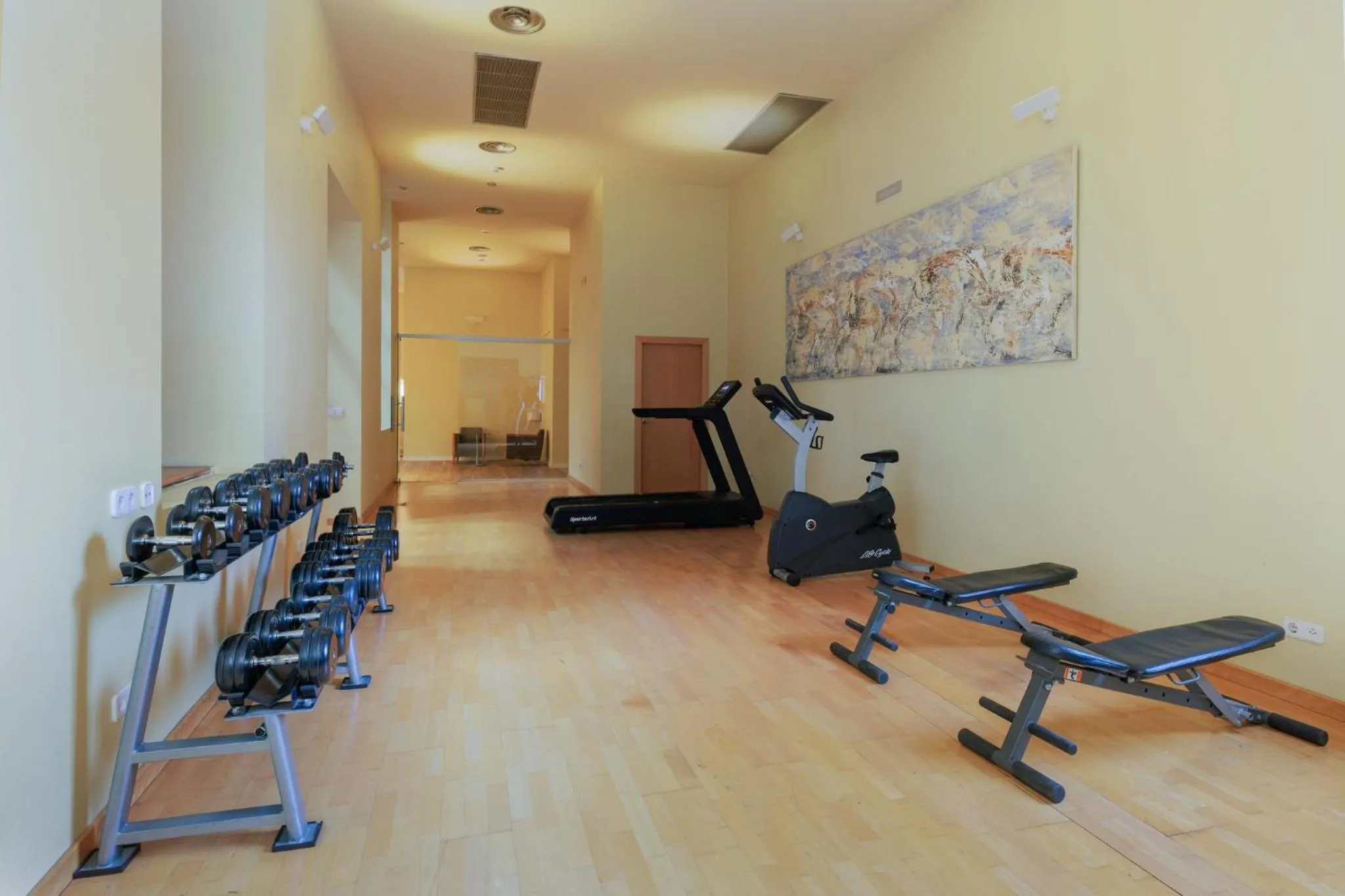 Fitness centre/facilities in Sercotel Arrahona Sabadell