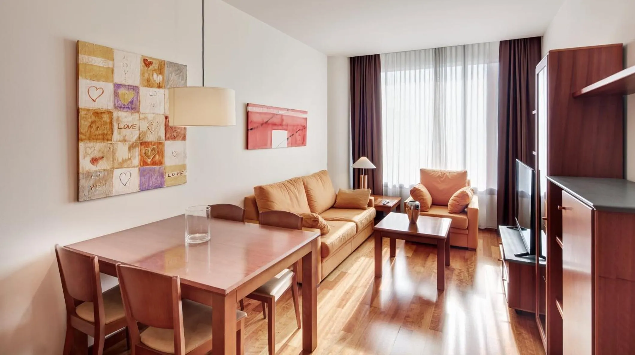 Living room in Sercotel Arrahona Sabadell