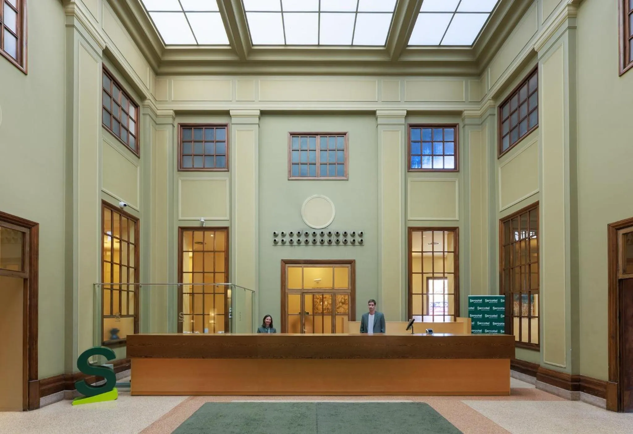 Lobby or reception in Sercotel Arrahona Sabadell