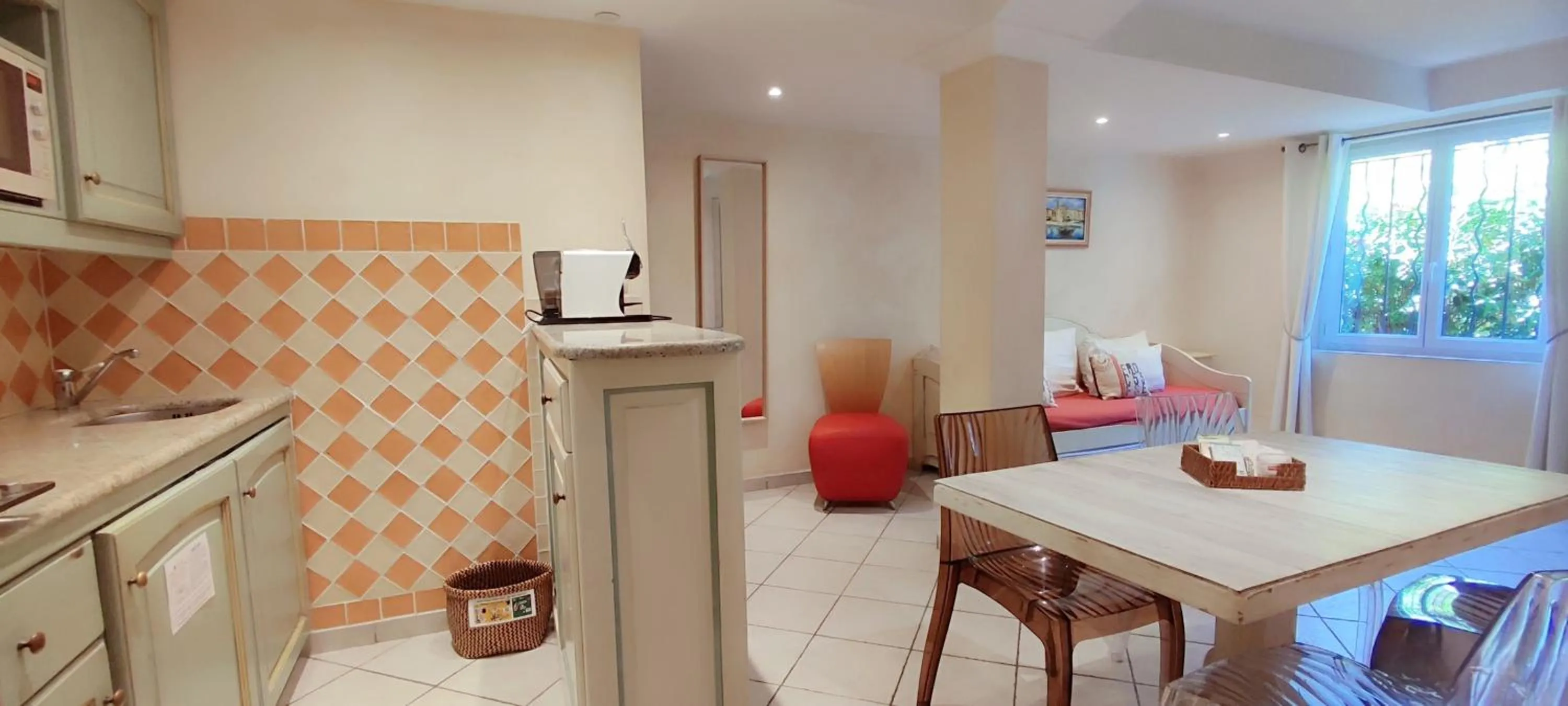 Living room in Hôtel & Spa La Villa