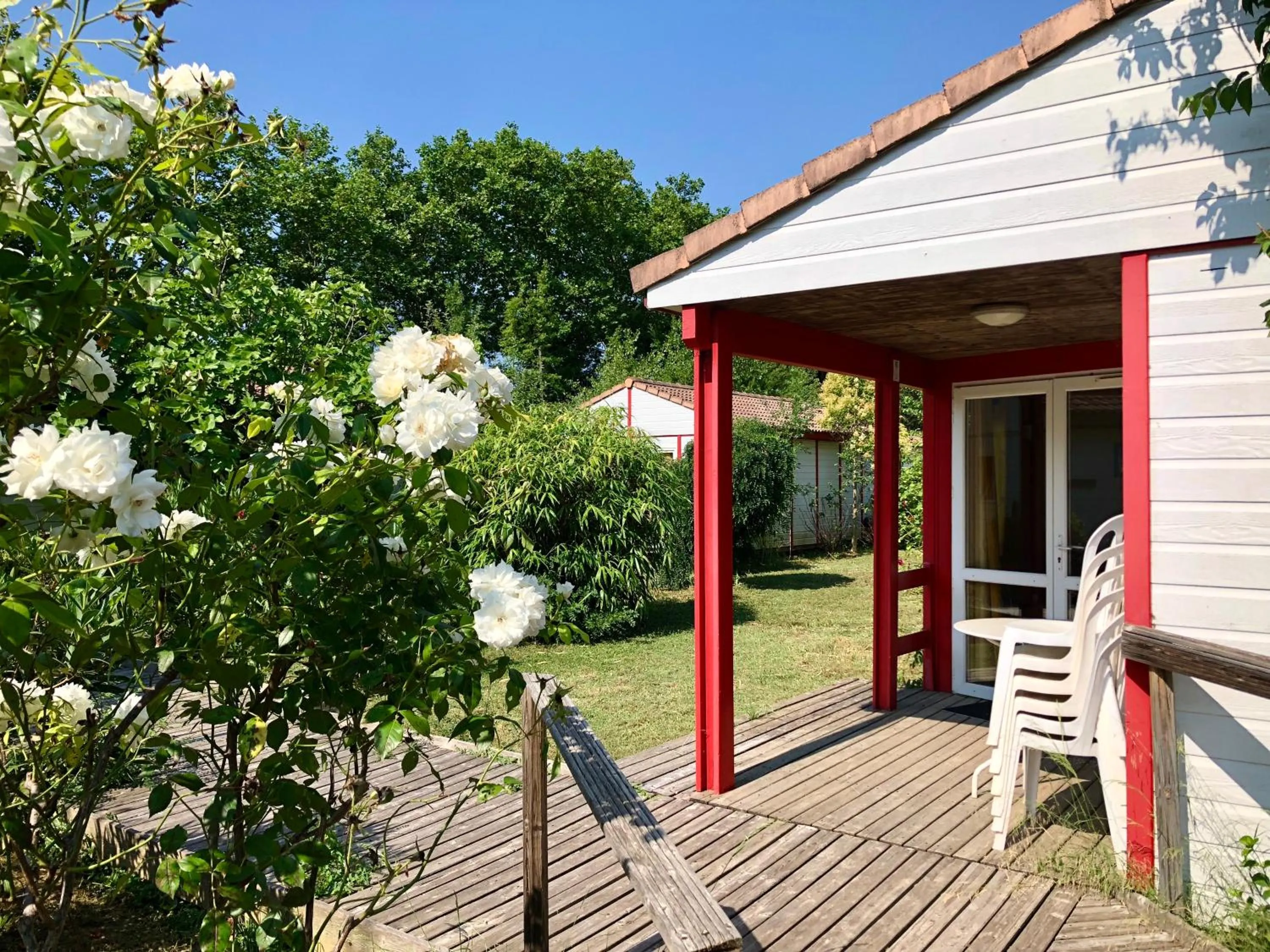 Patio in Bungalows & Rooms - Gît'Ôstal