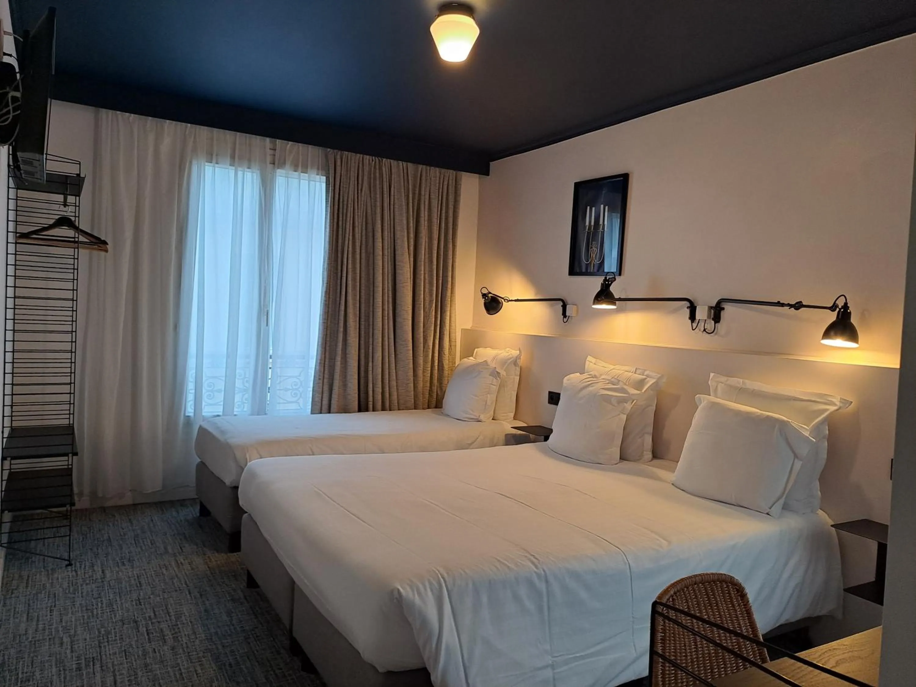 Bed in Hôtel Lucien