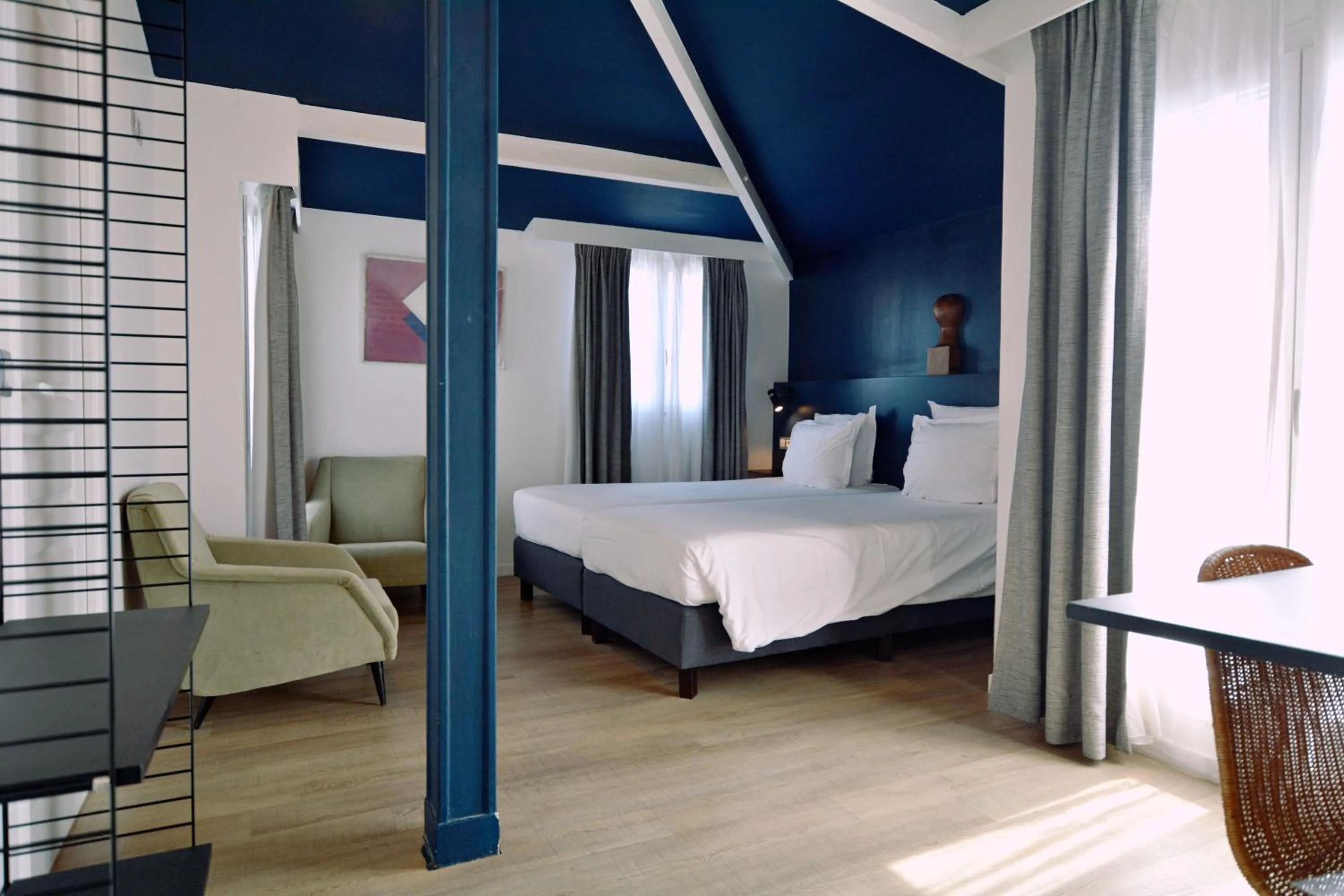 Bed in Hôtel Lucien