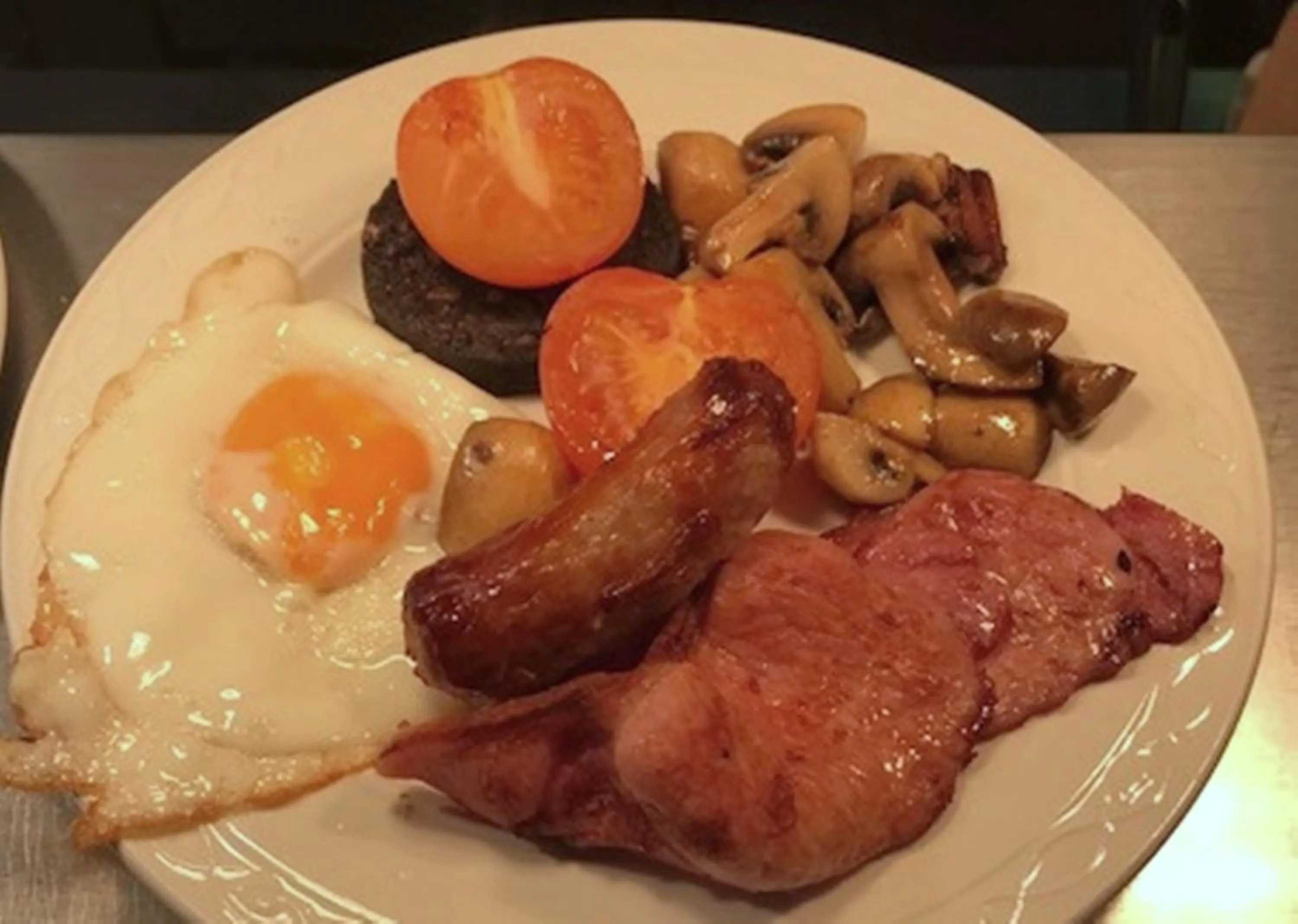 English/Irish breakfast in Old Rectory