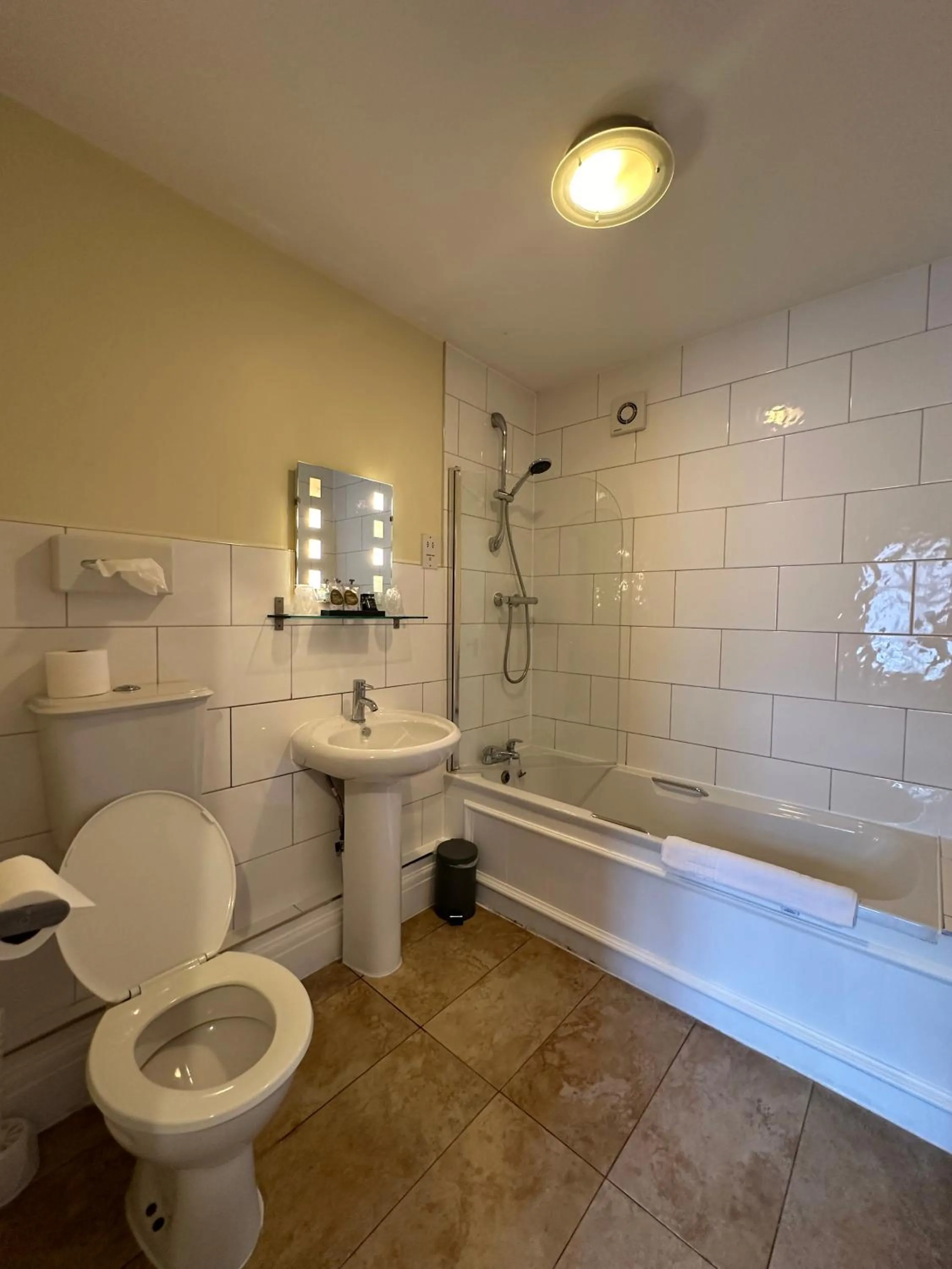 Bathroom in The White Hart Hotel