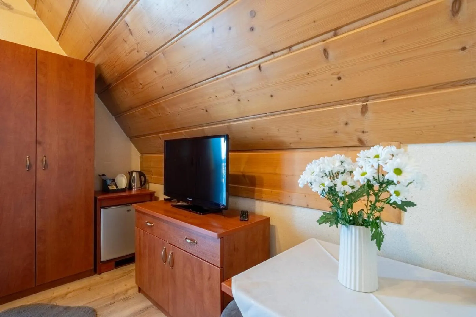 Bed in Willa u Anusia Jacuzzi & Sauna