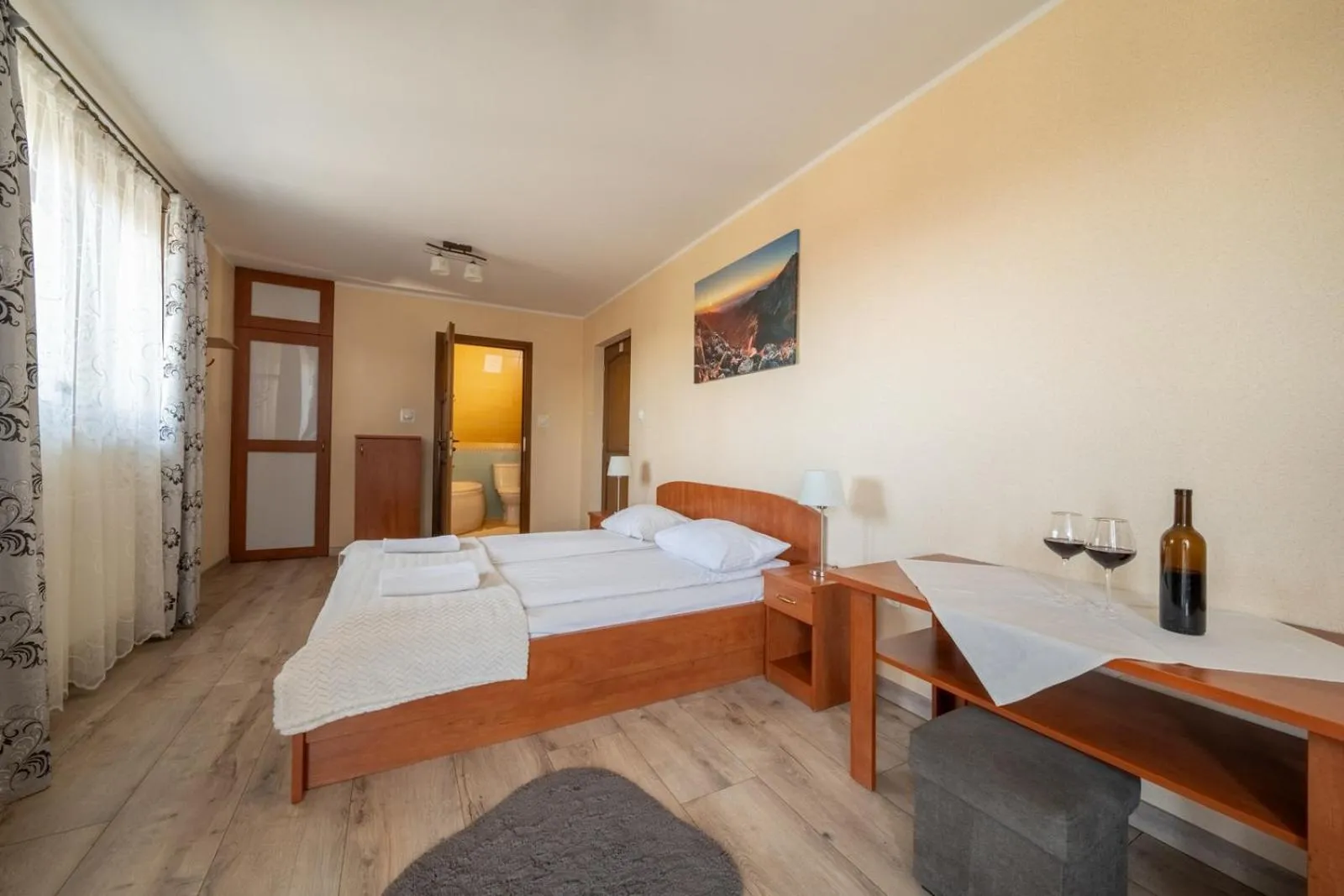 Bed in Willa u Anusia Jacuzzi & Sauna