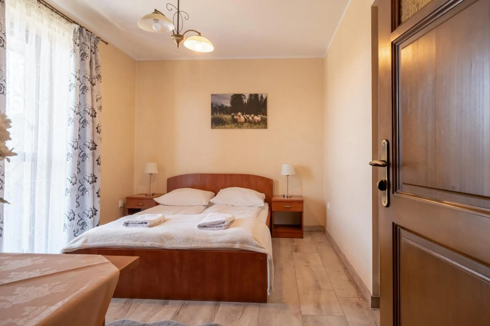 Bed in Willa u Anusia Jacuzzi & Sauna