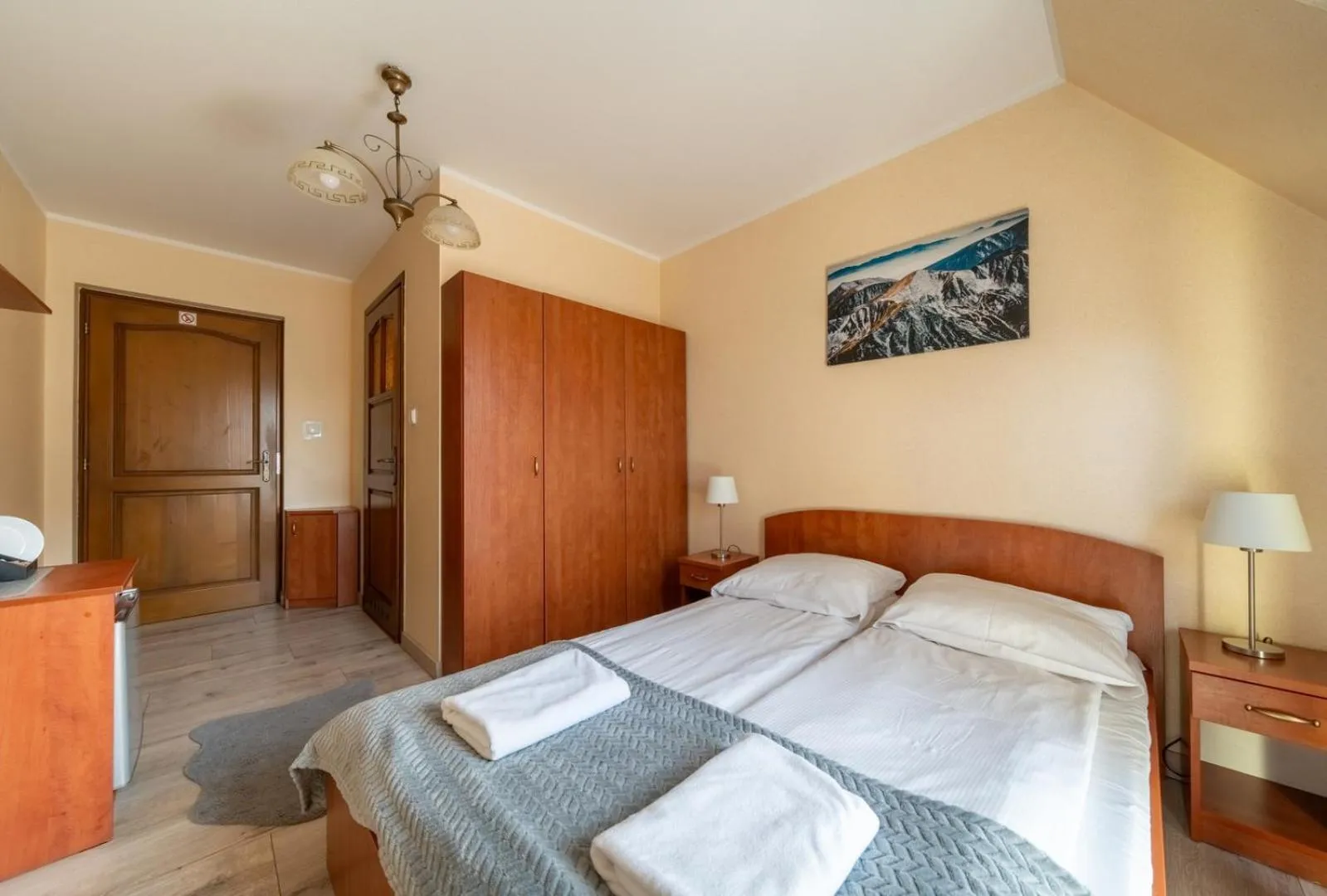 Bed in Willa u Anusia Jacuzzi & Sauna