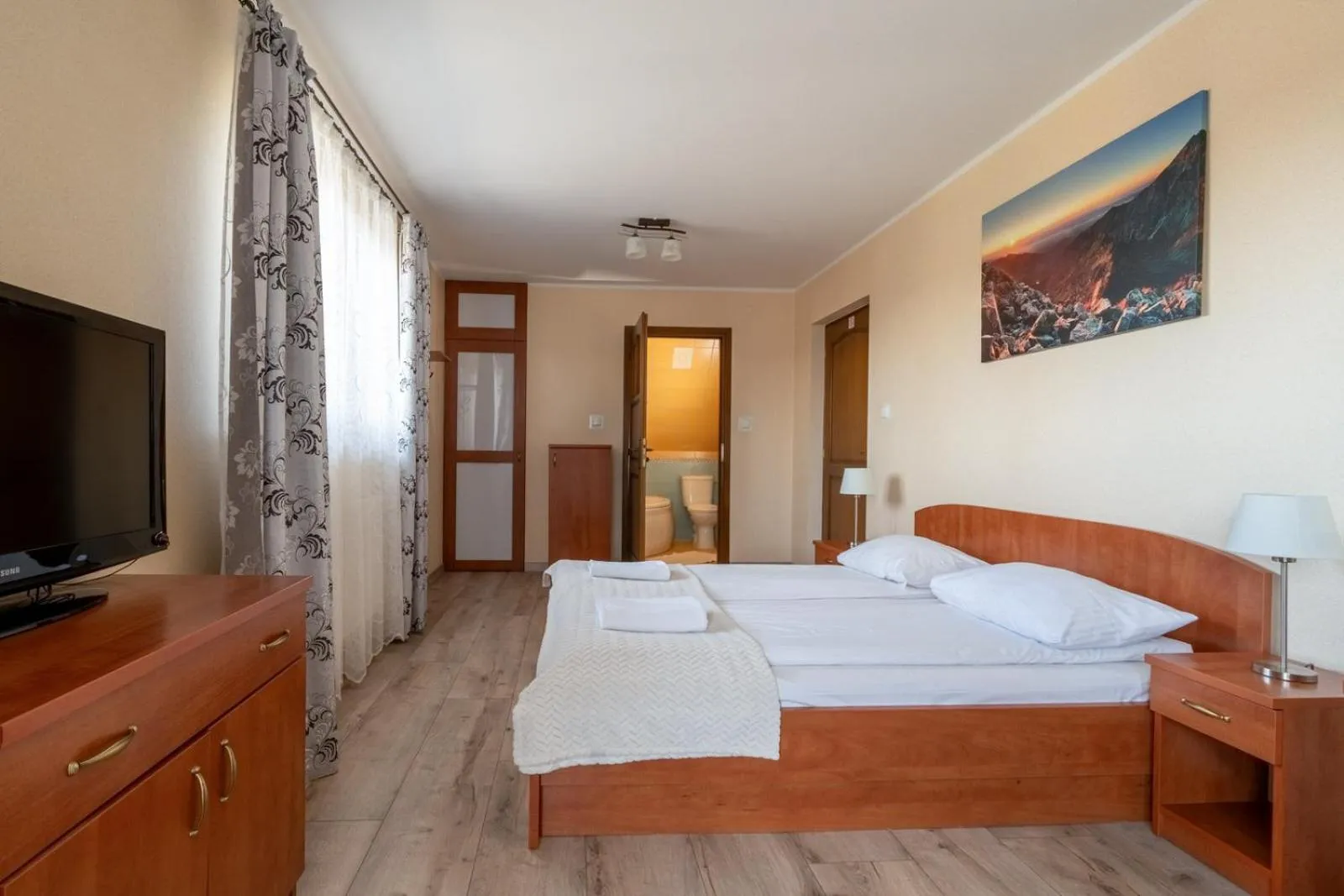 Bed in Willa u Anusia Jacuzzi & Sauna