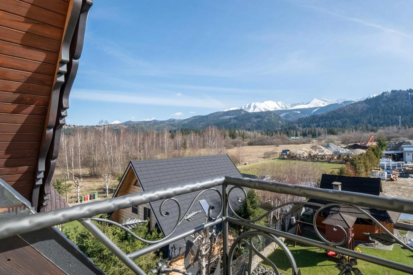 Balcony/Terrace in Willa u Anusia Jacuzzi & Sauna