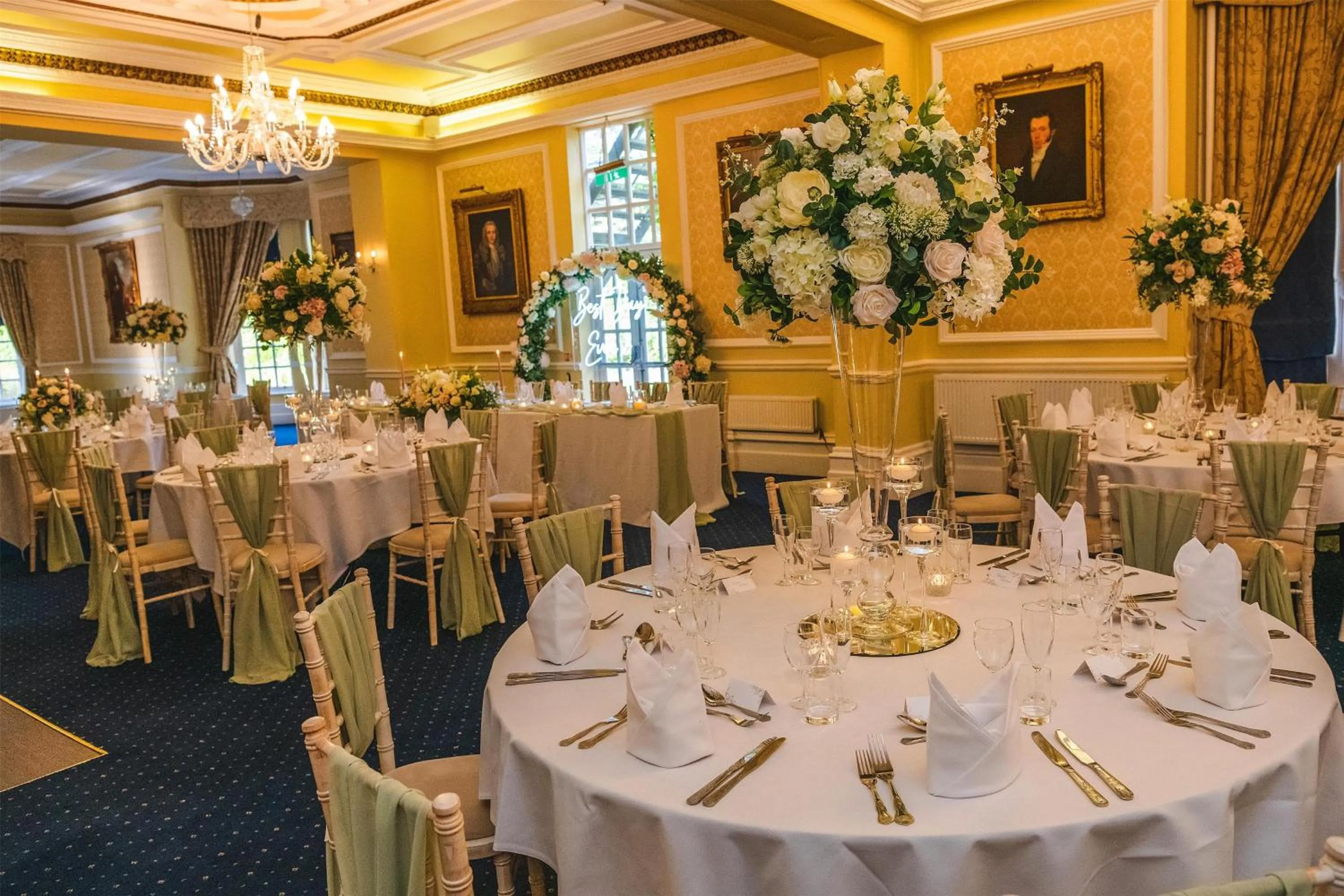 wedding in Best Western Plus West Retford Hotel