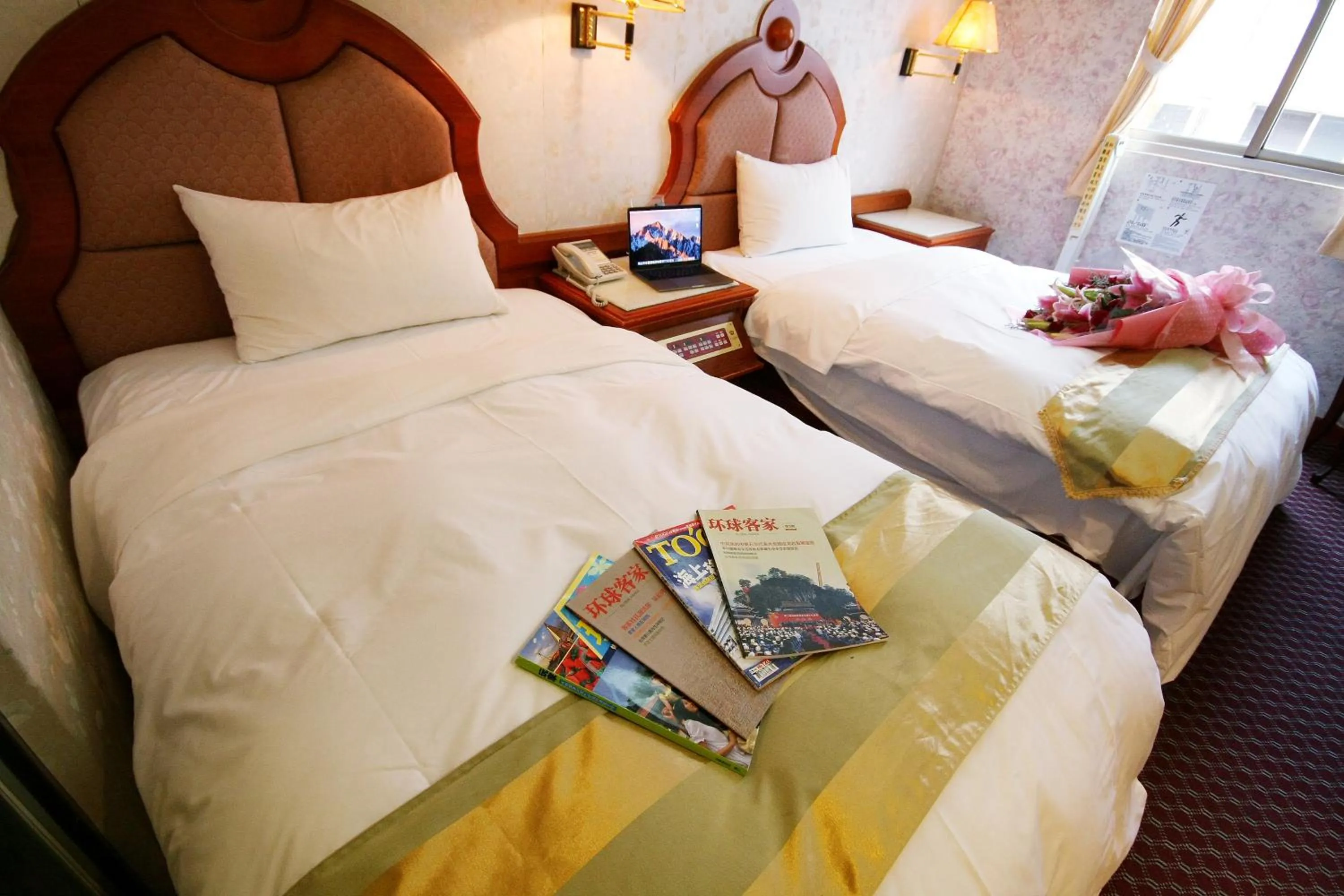 bunk bed in Wang Fu Hotel