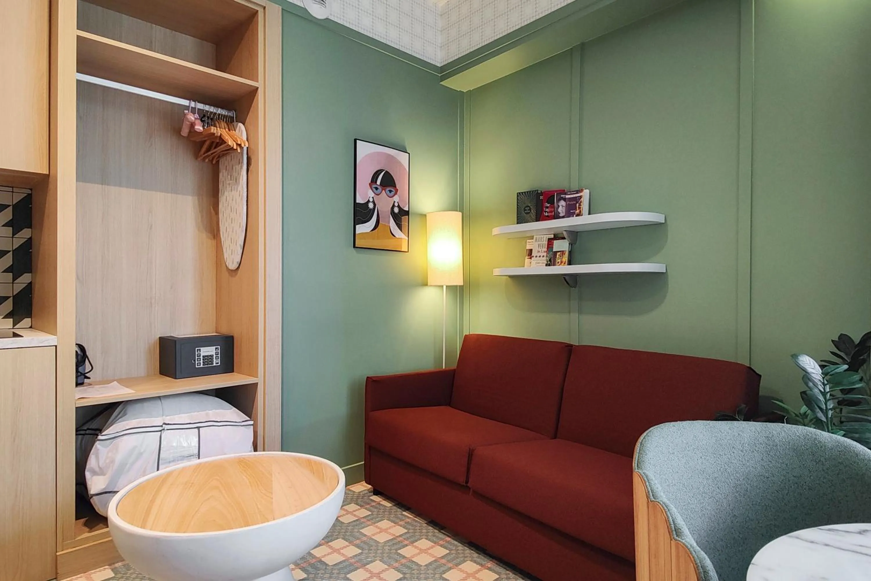 Seating area in Hotel Aparthotel AMMI Nice Lafayette