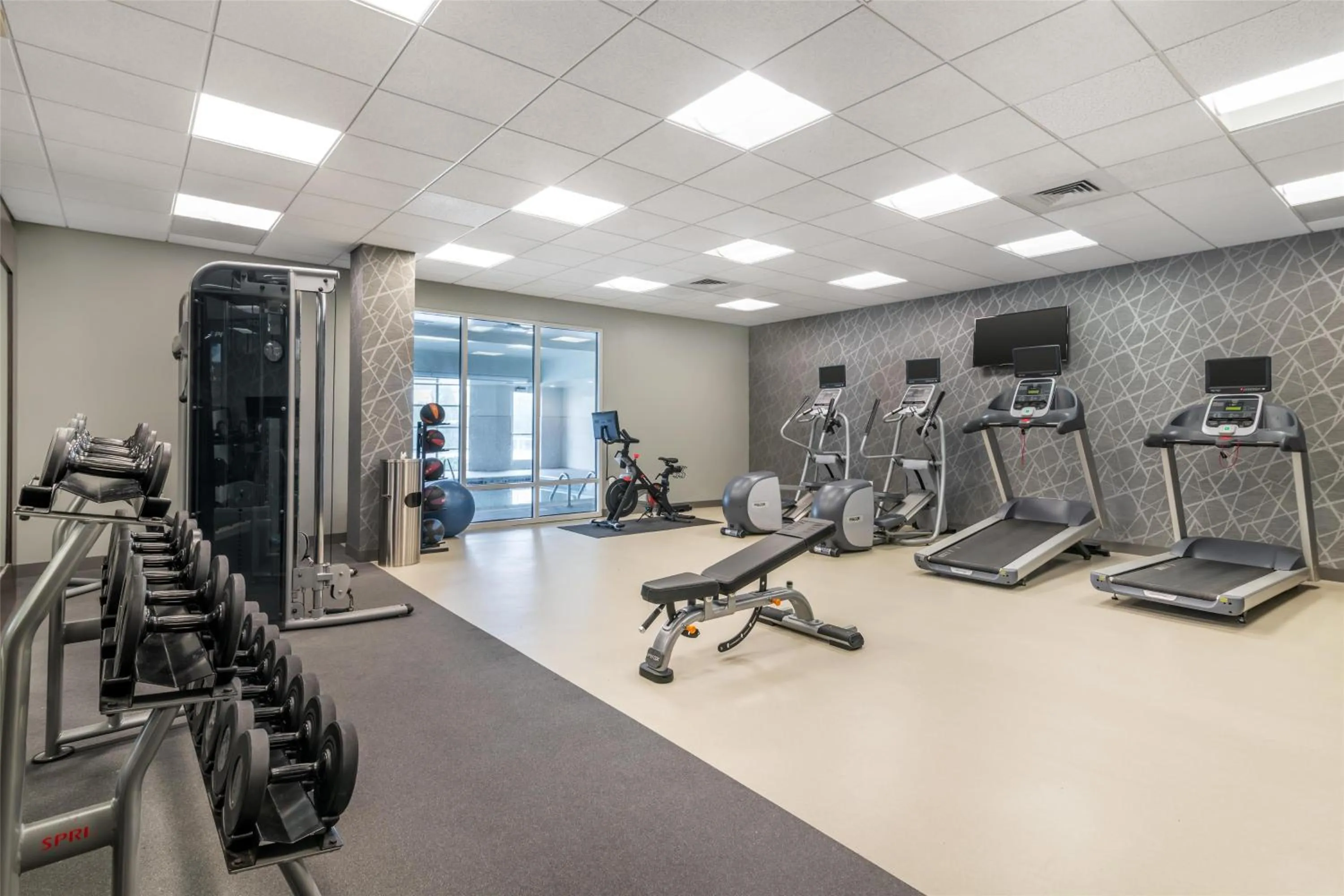 Fitness centre/facilities in Homewood Suites By Hilton Schenectady