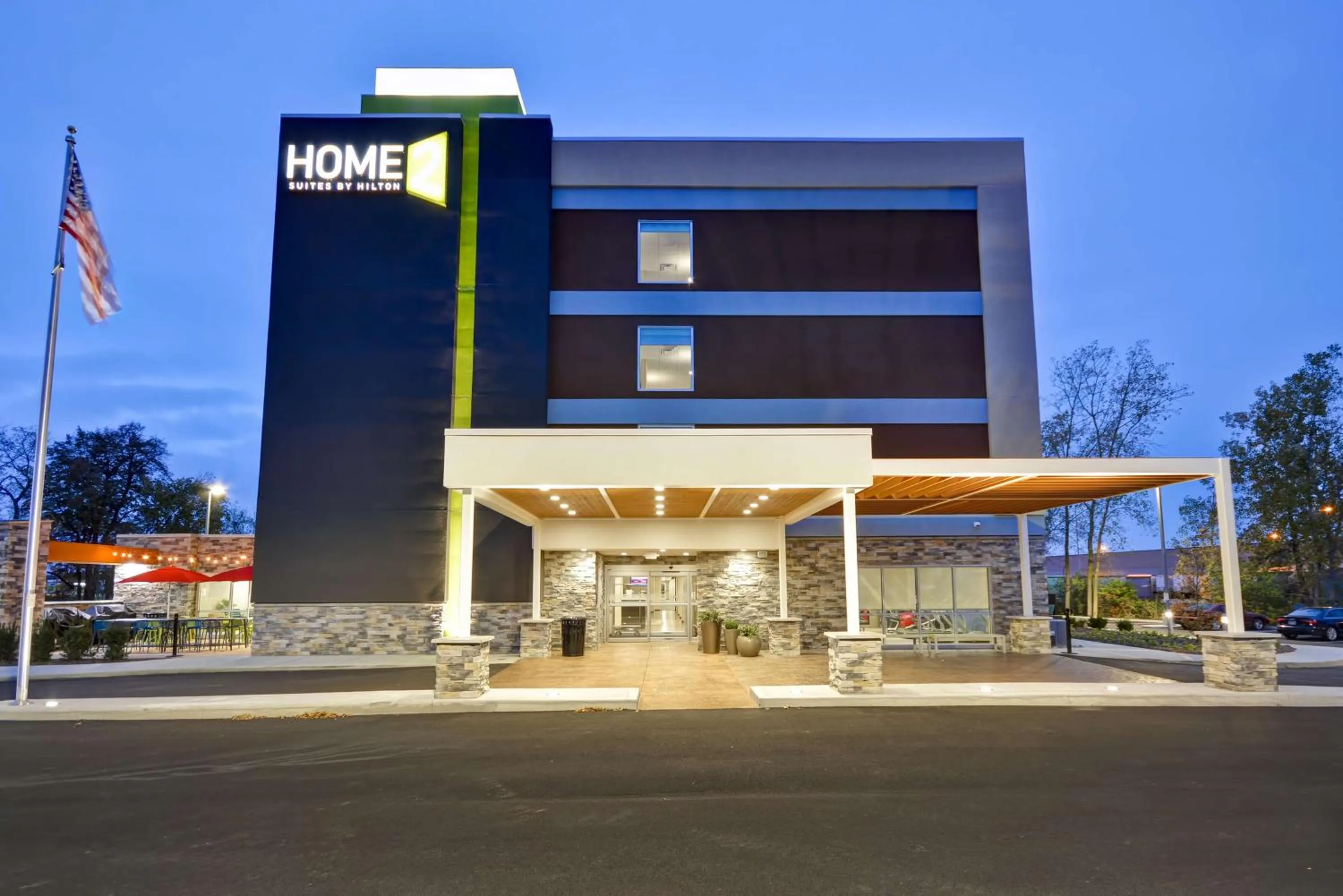Property building in Home2 Suites By Hilton Maumee Toledo