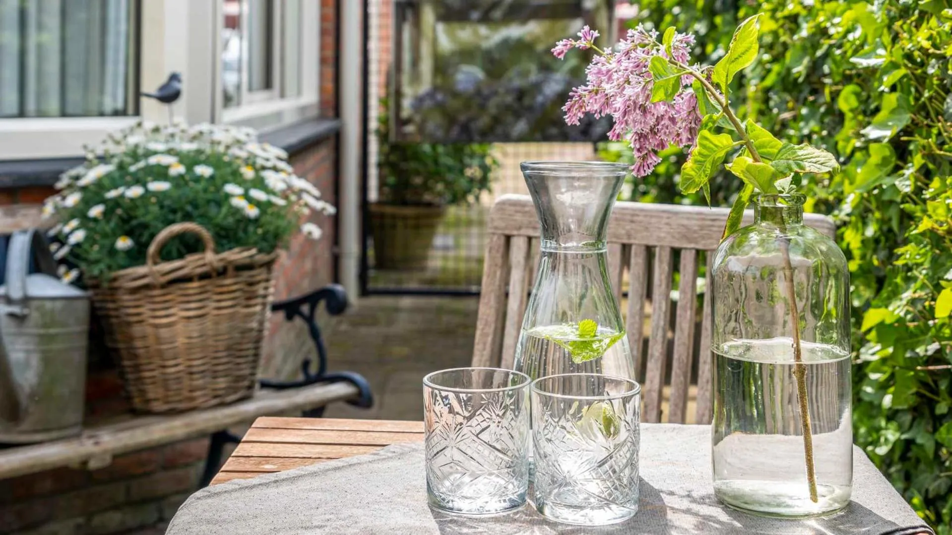 Patio in B&B Carpe Diem