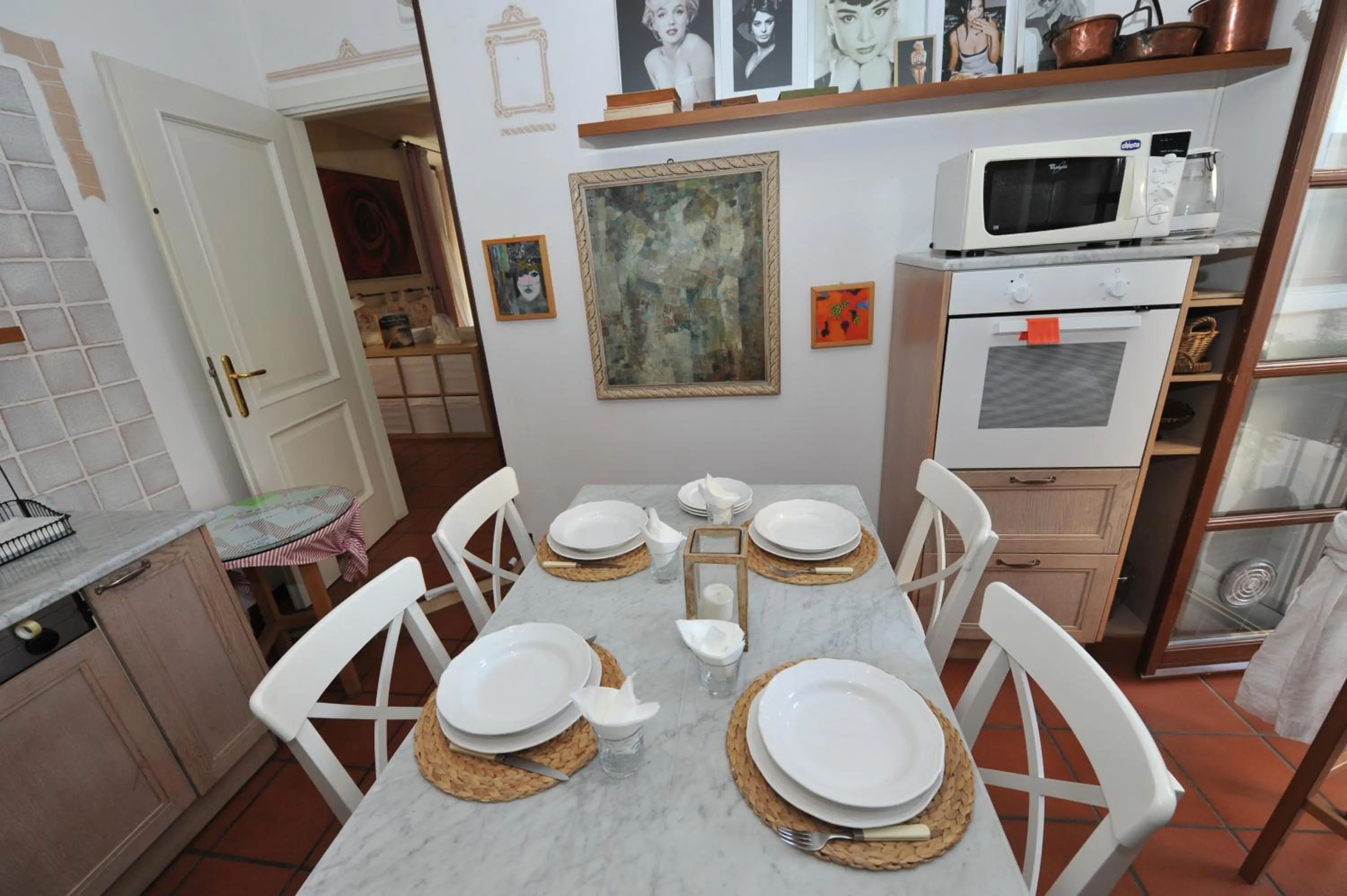 Kitchen or kitchenette in Porta Medievale del Campo