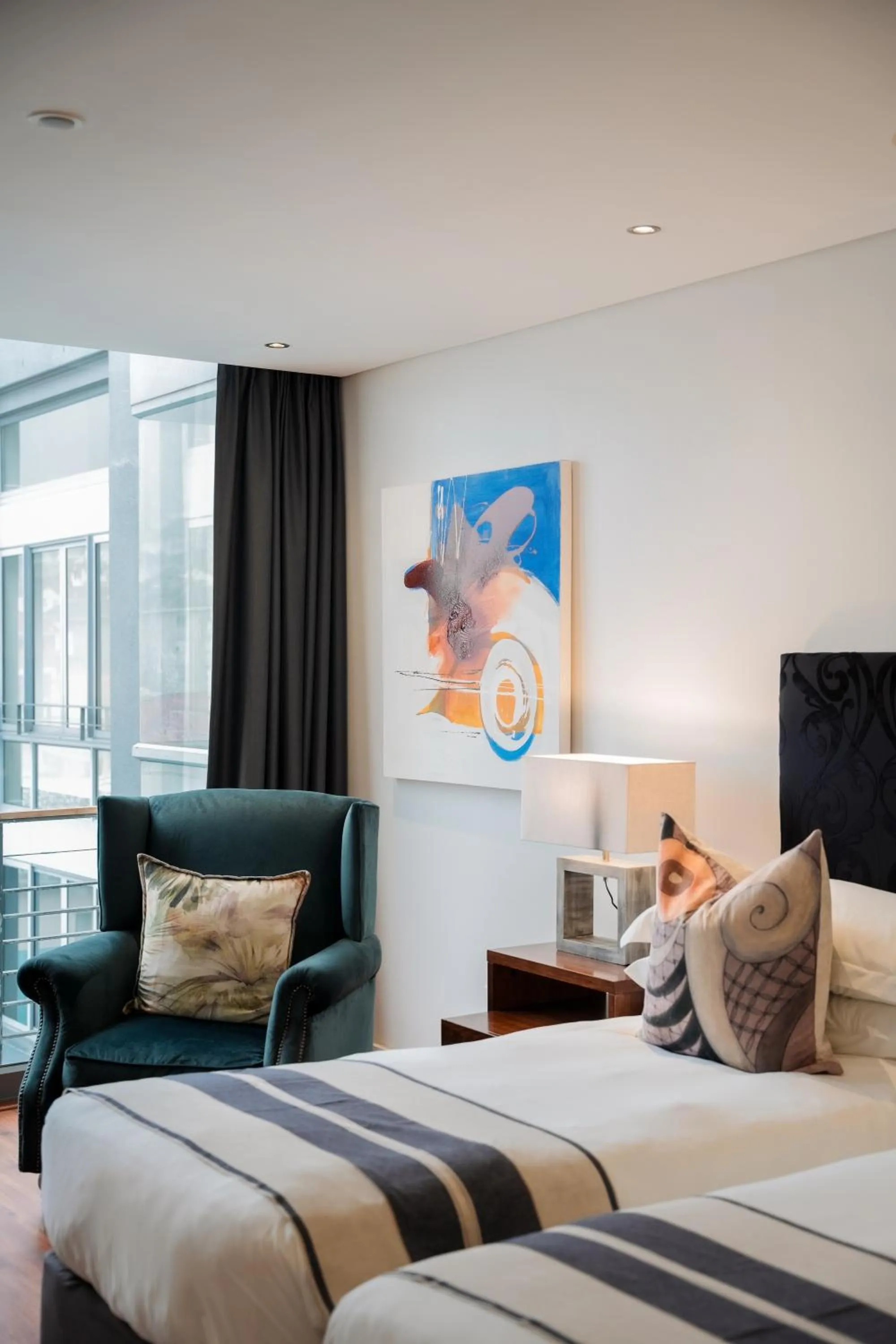 Bed in Newkings Boutique Hotel