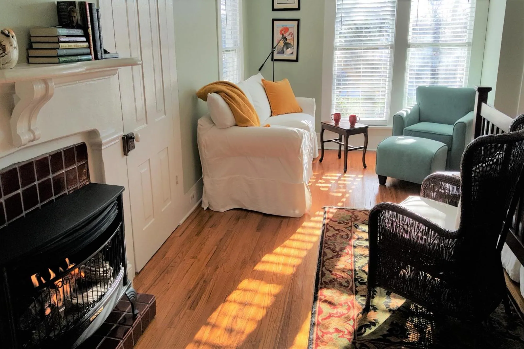 Living room in Rosemont B&B Cottages