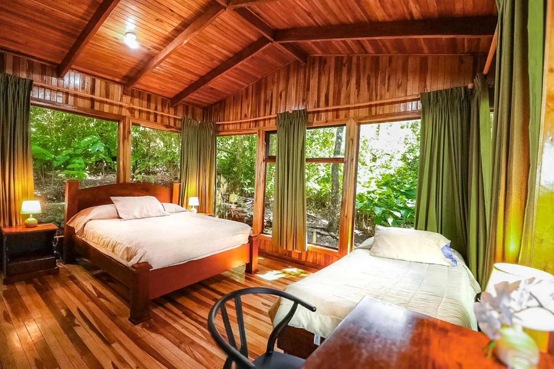 Bed in Hotel Flor de Bromelia