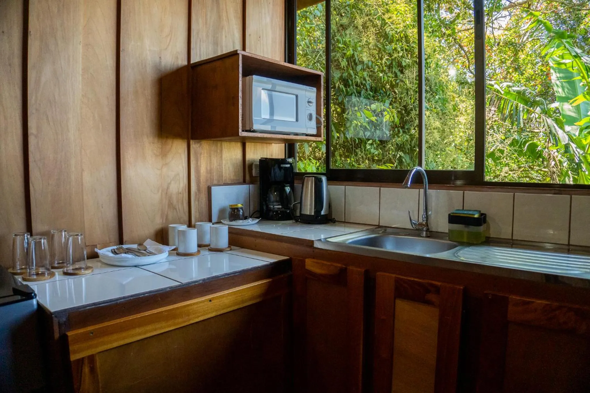 kitchen in Hotel Flor de Bromelia