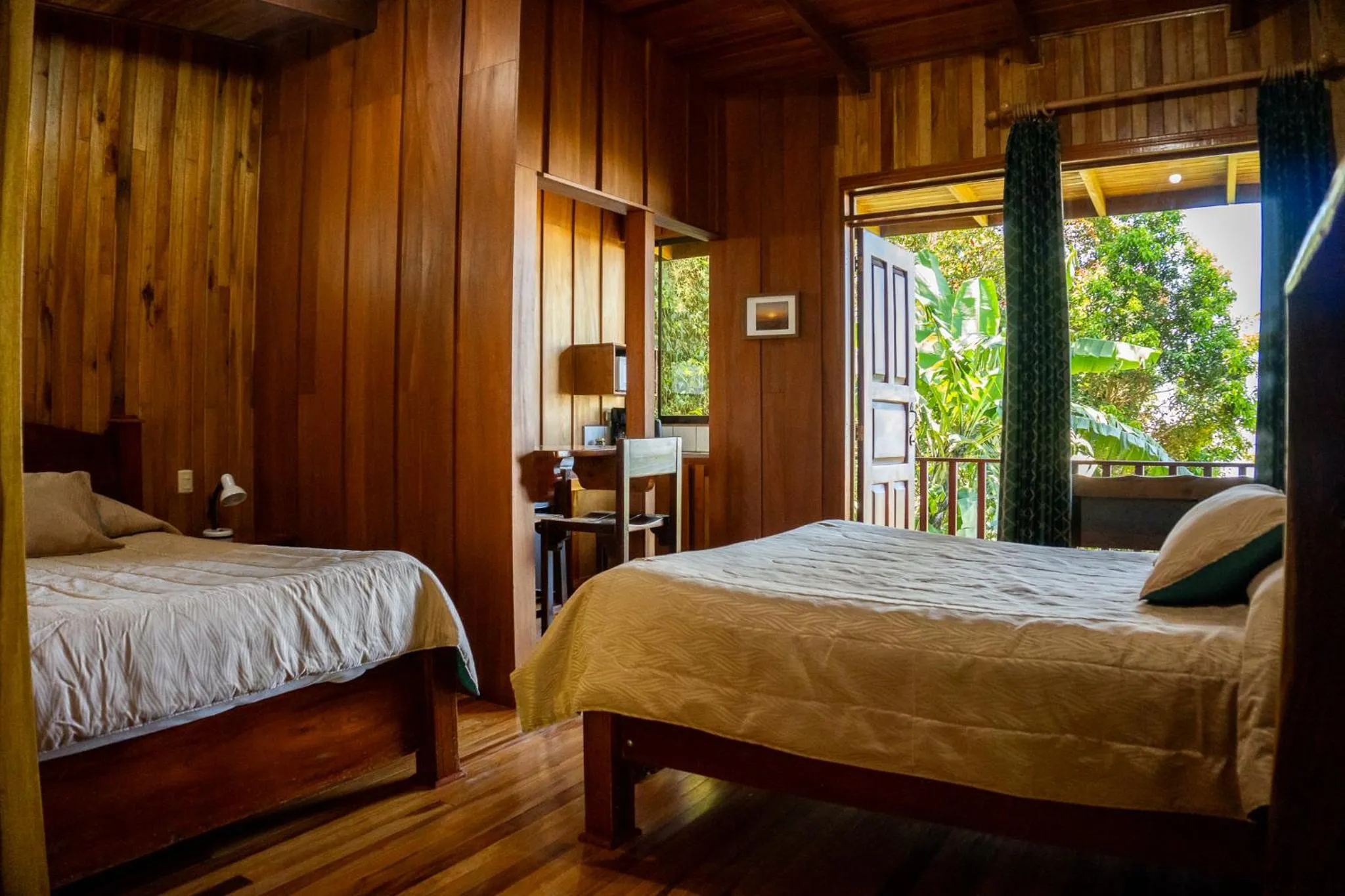 Bed in Hotel Flor de Bromelia