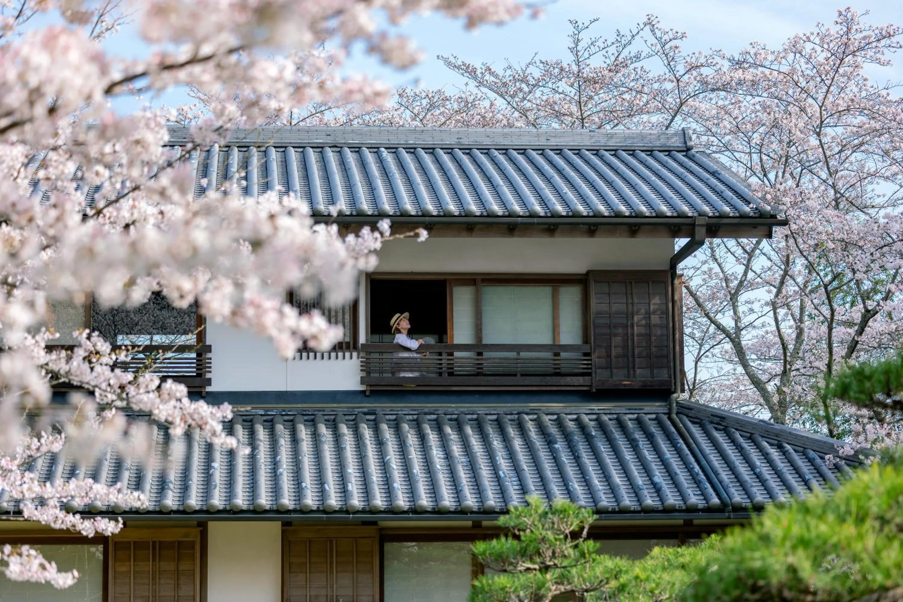 Spring in Oukai Villa Izumi
