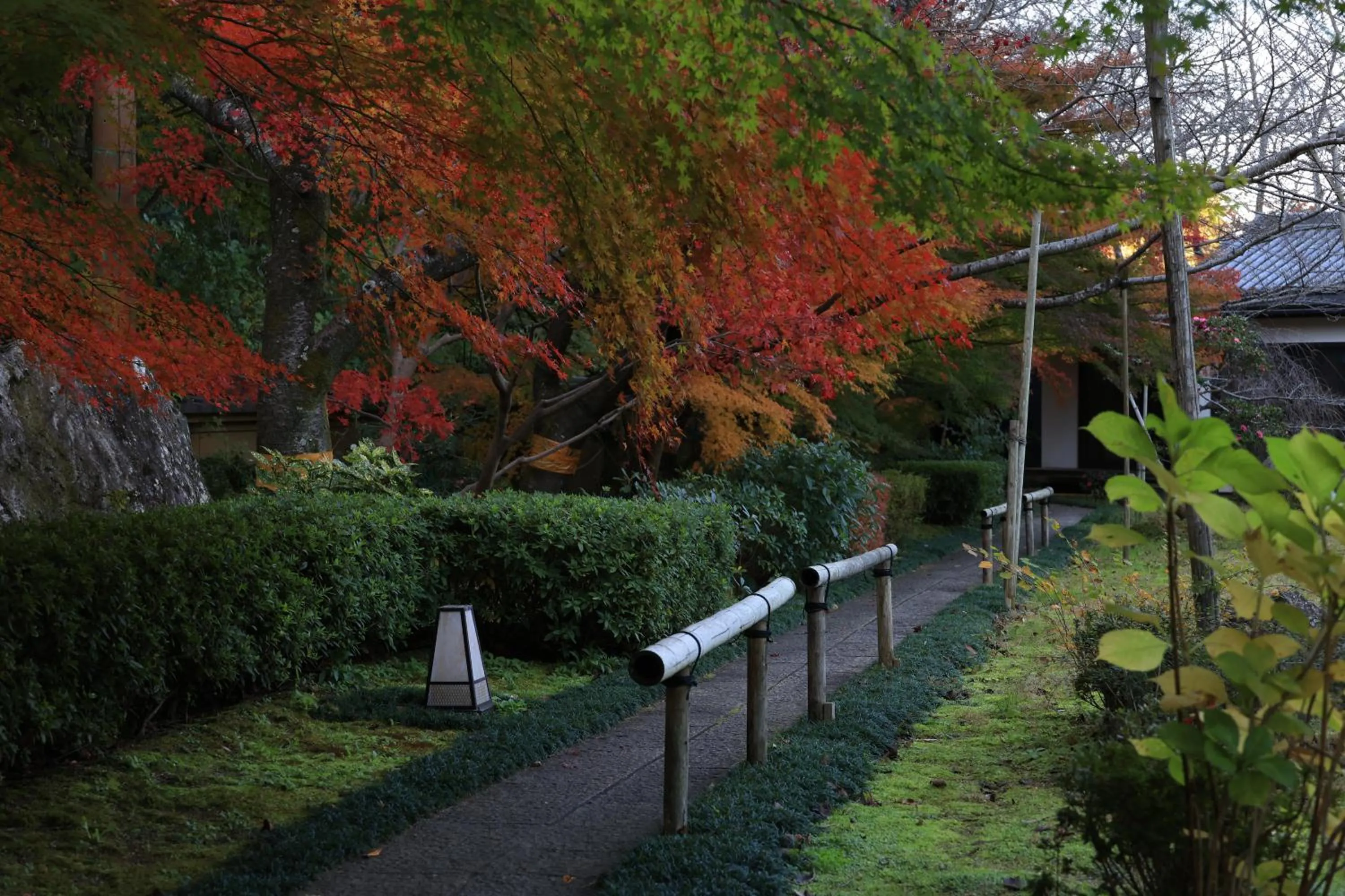 Garden in Oukai Villa Izumi
