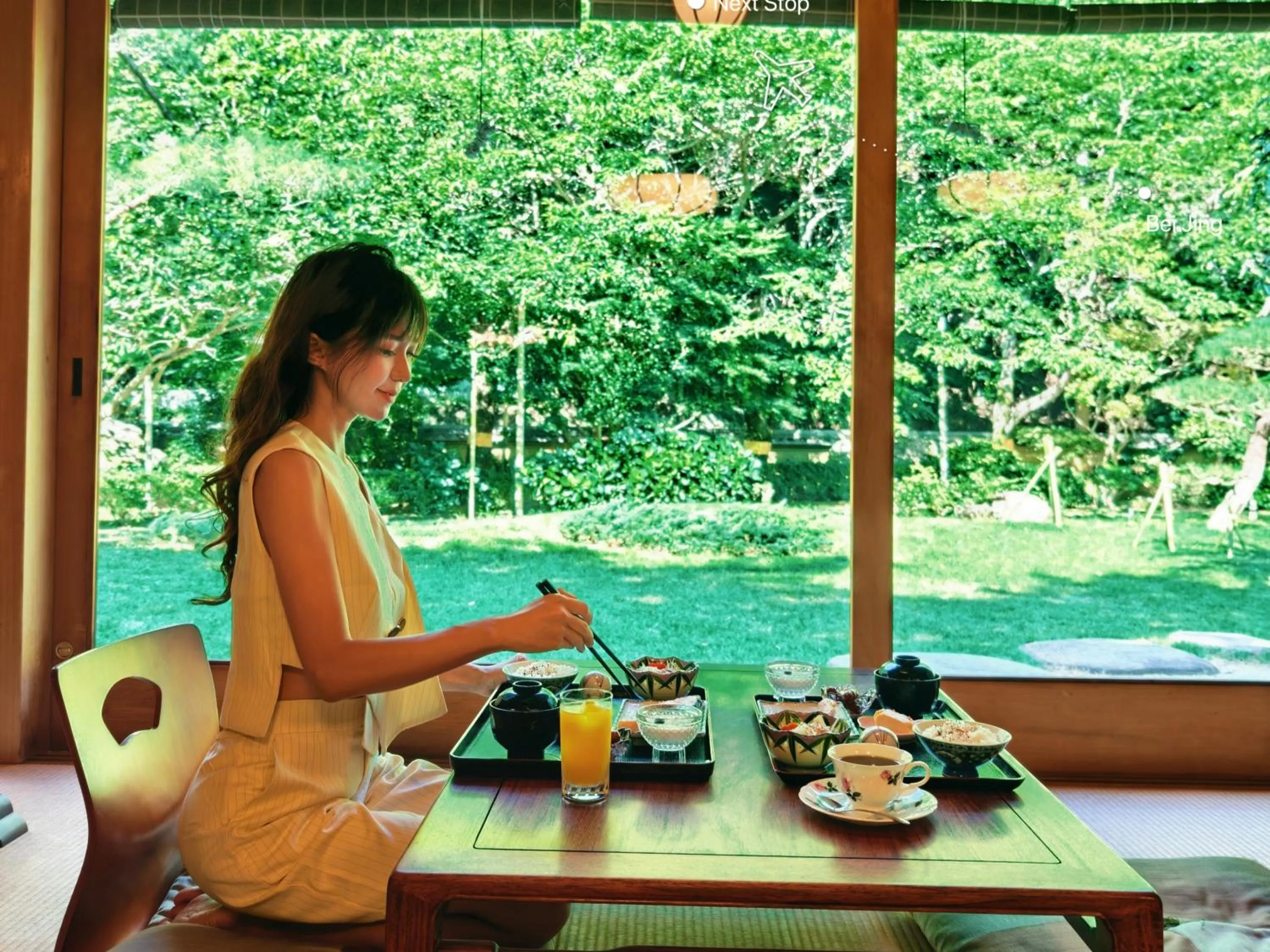 Food and drinks in Oukai Villa Izumi