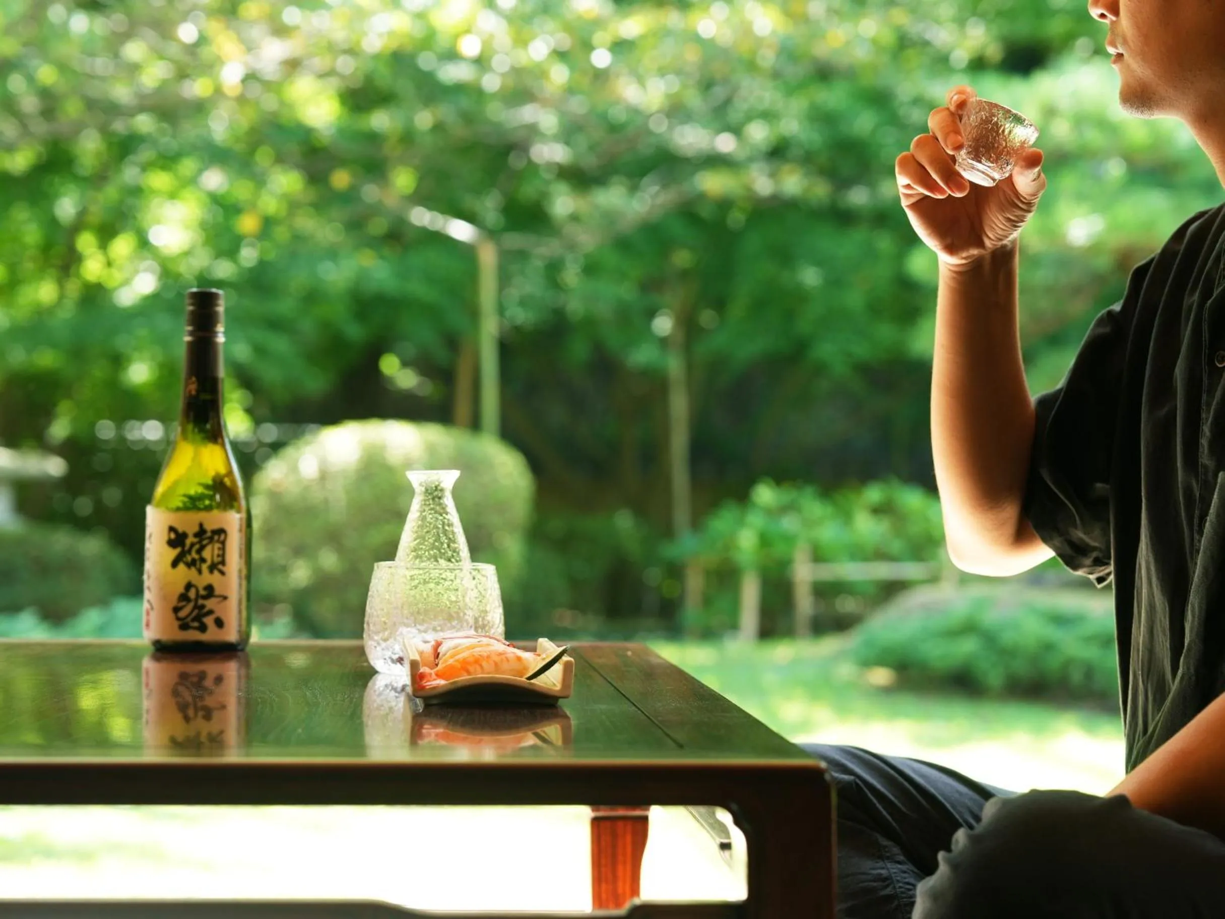 Drinks in Oukai Villa Izumi