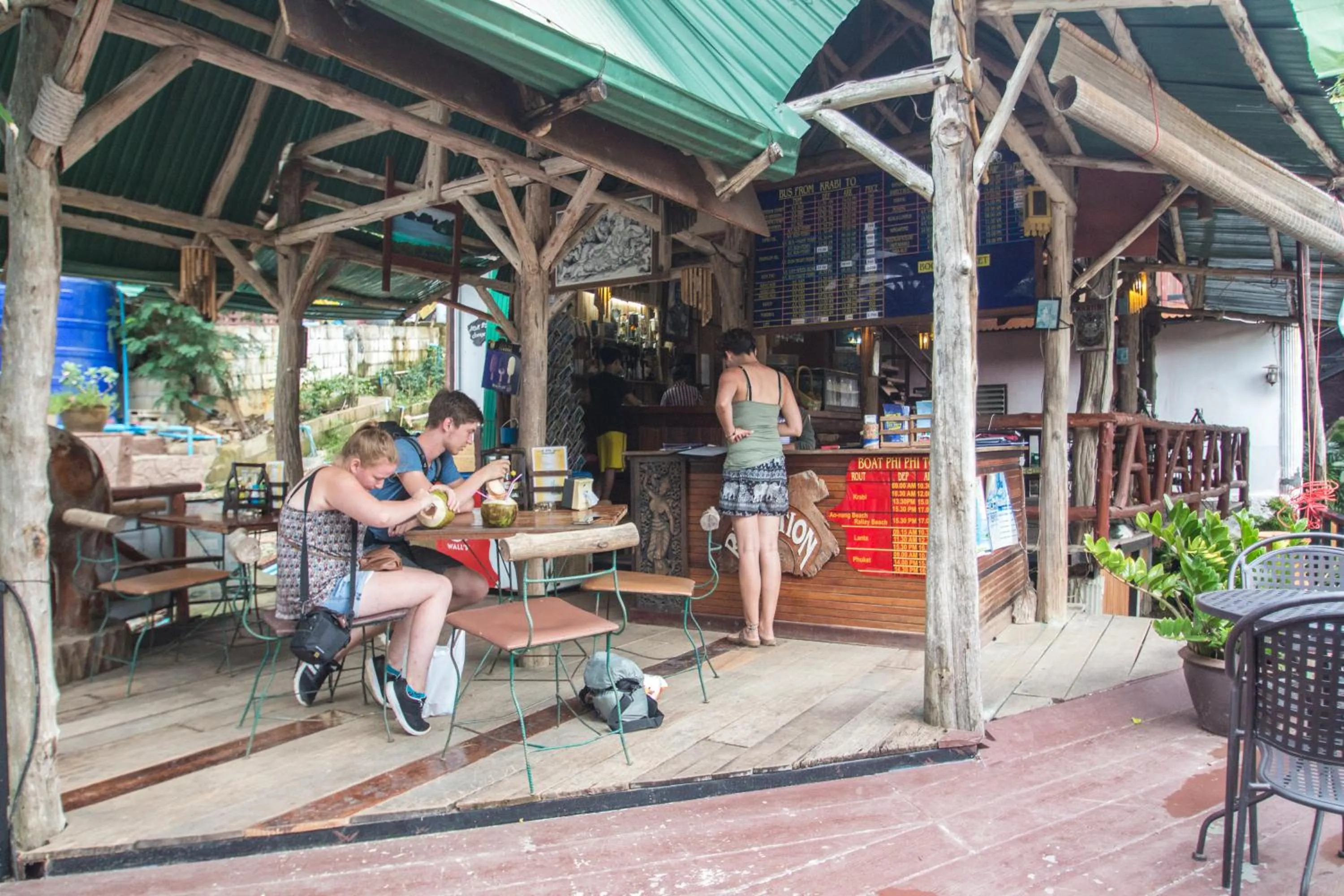 Lobby or reception in Tropical Garden Bungalow