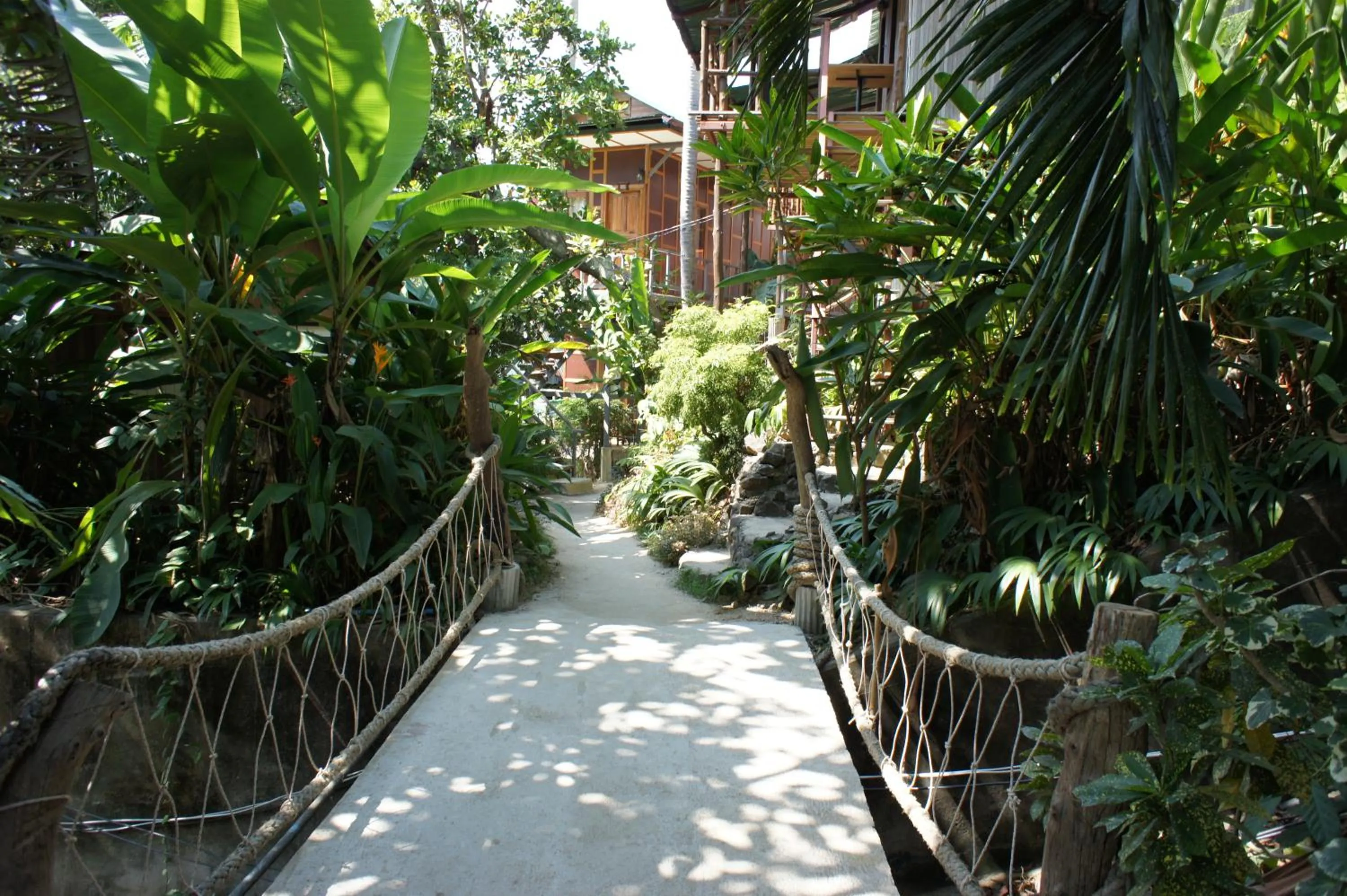 Natural landscape in Tropical Garden Bungalow