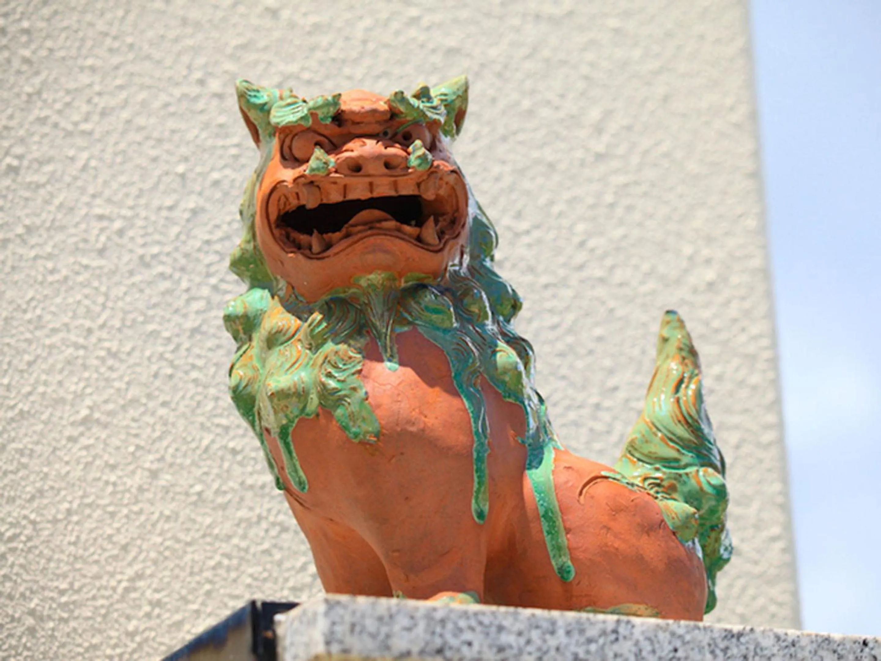 Decorative detail in Sun Green Resort Hotel Ishigaki