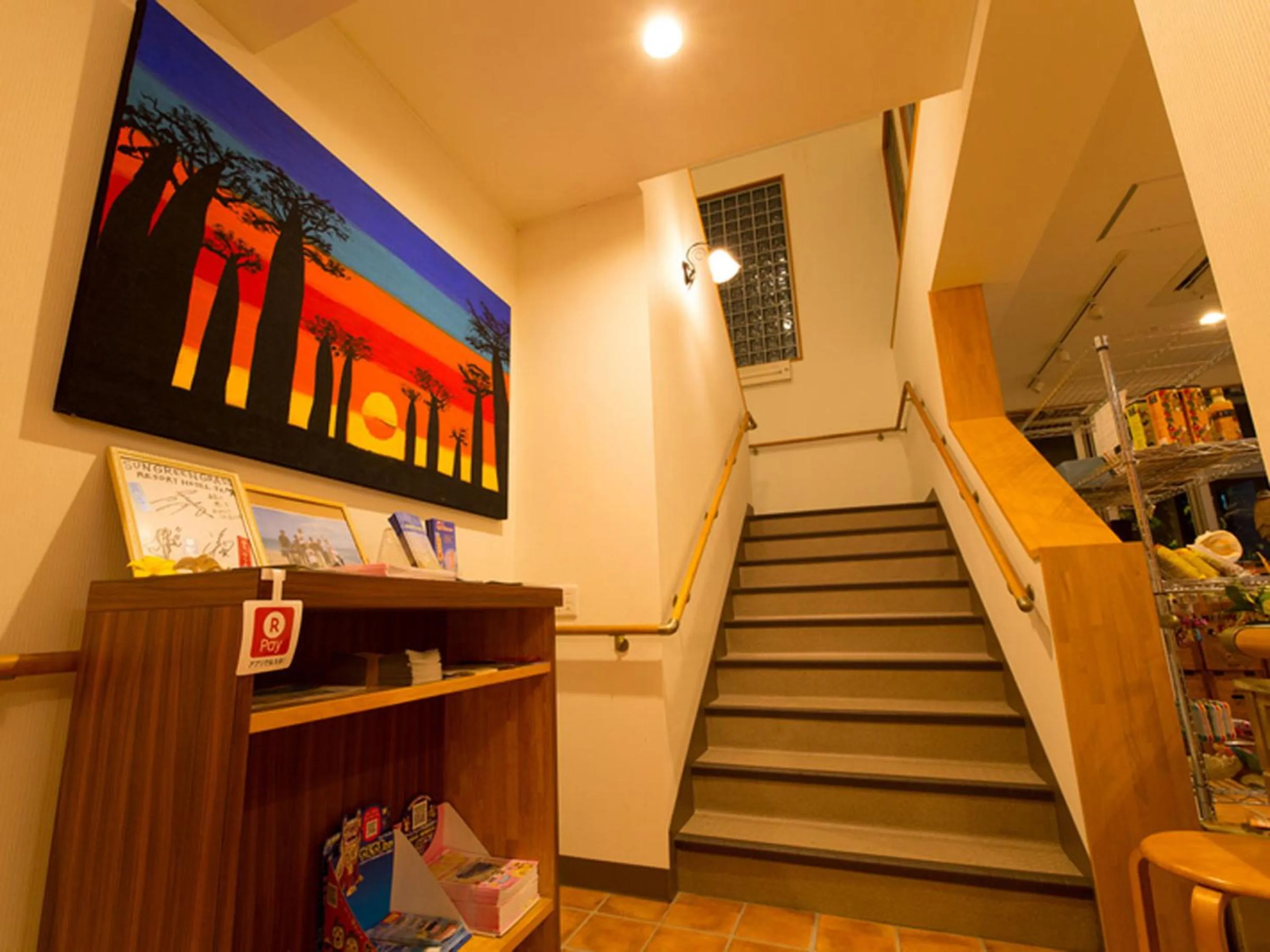 Decorative detail in Sun Green Resort Hotel Ishigaki