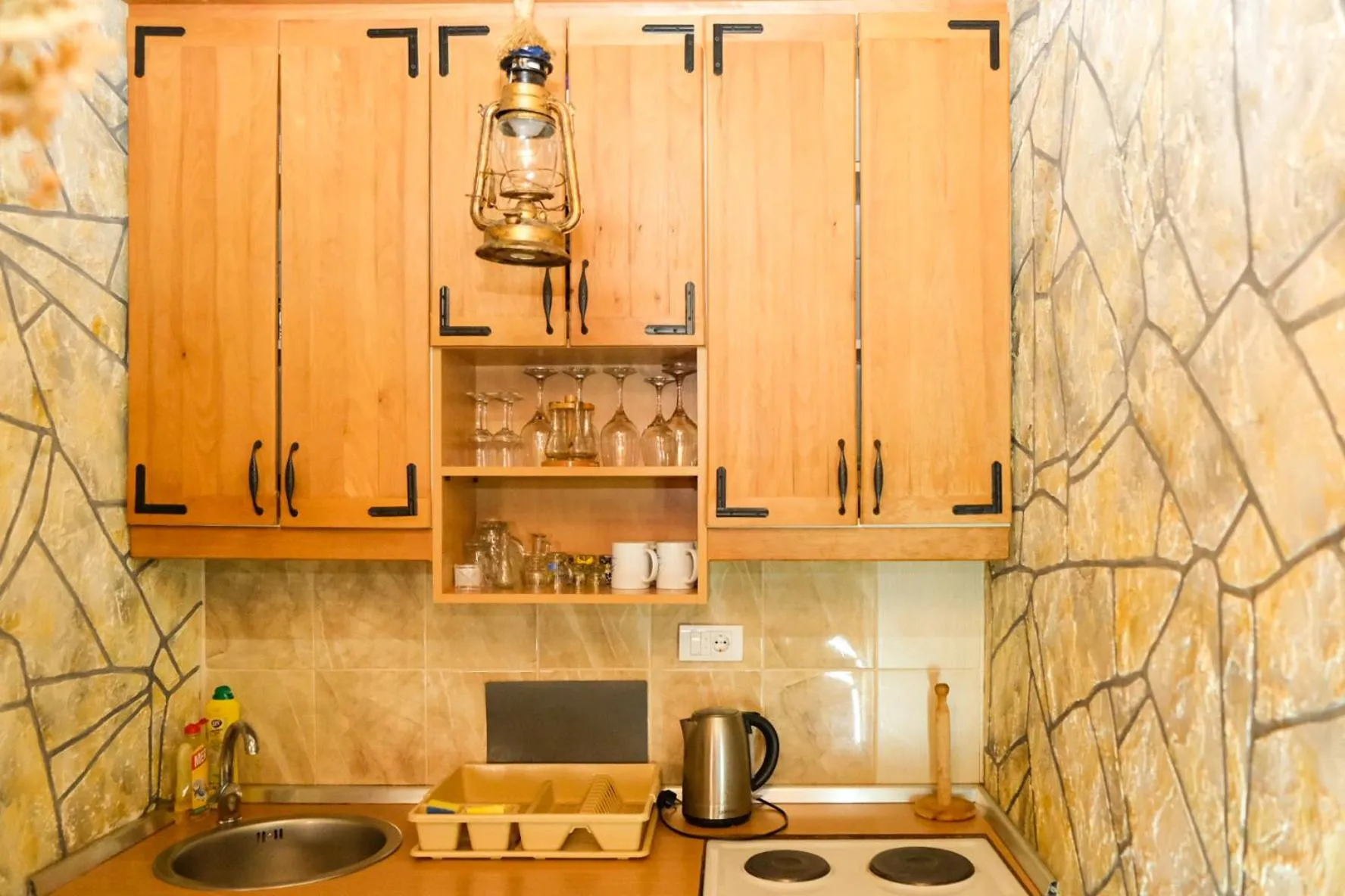 Kitchen or kitchenette in Apartment Snow Garden