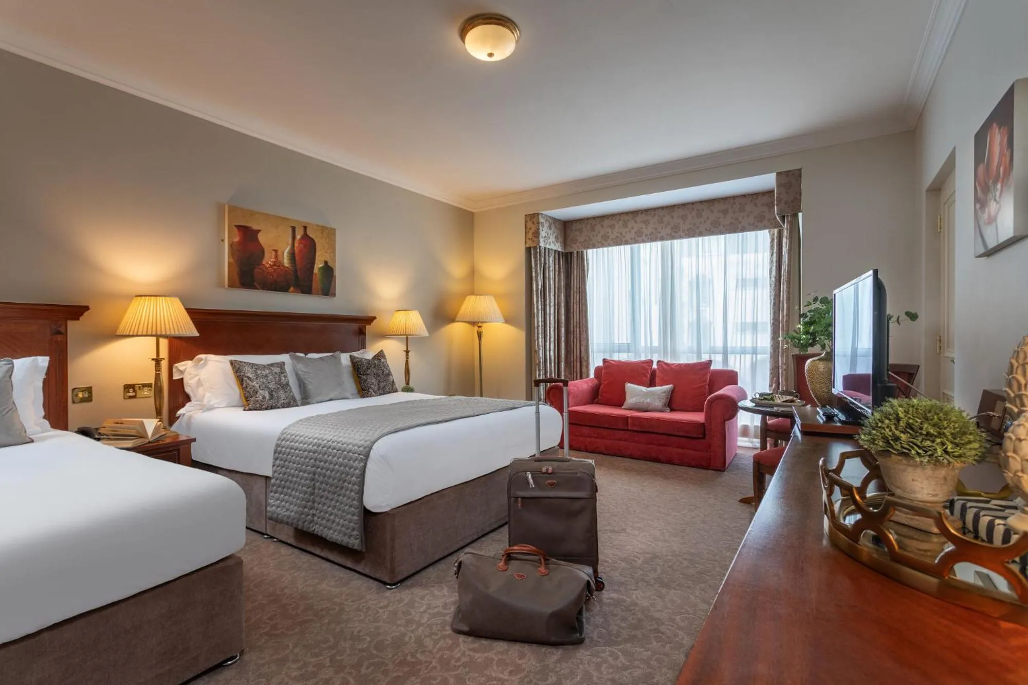 Bedroom, Bed in The Ardilaun Hotel