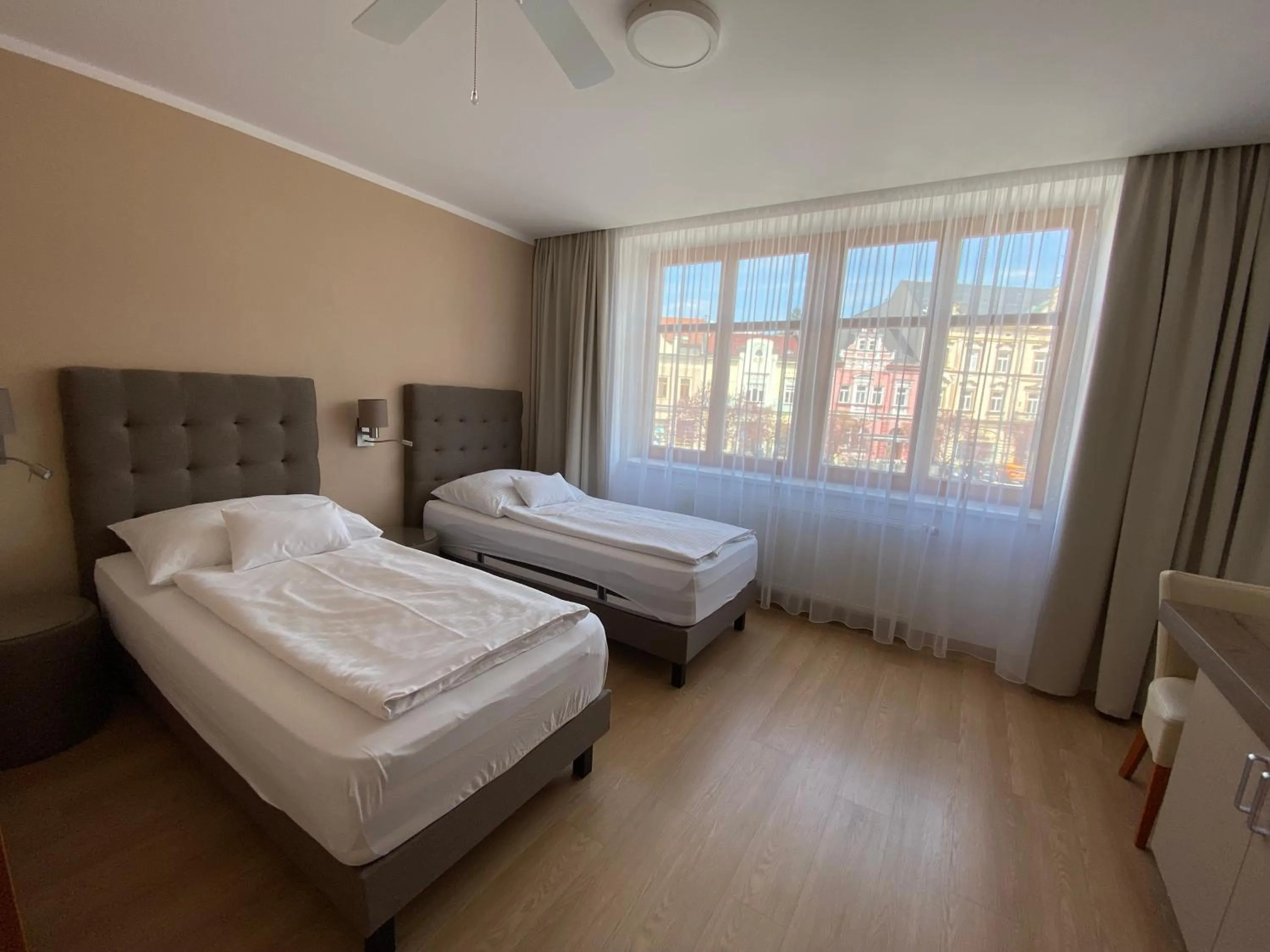 Bed in Hotel MAGISTR Vsetín