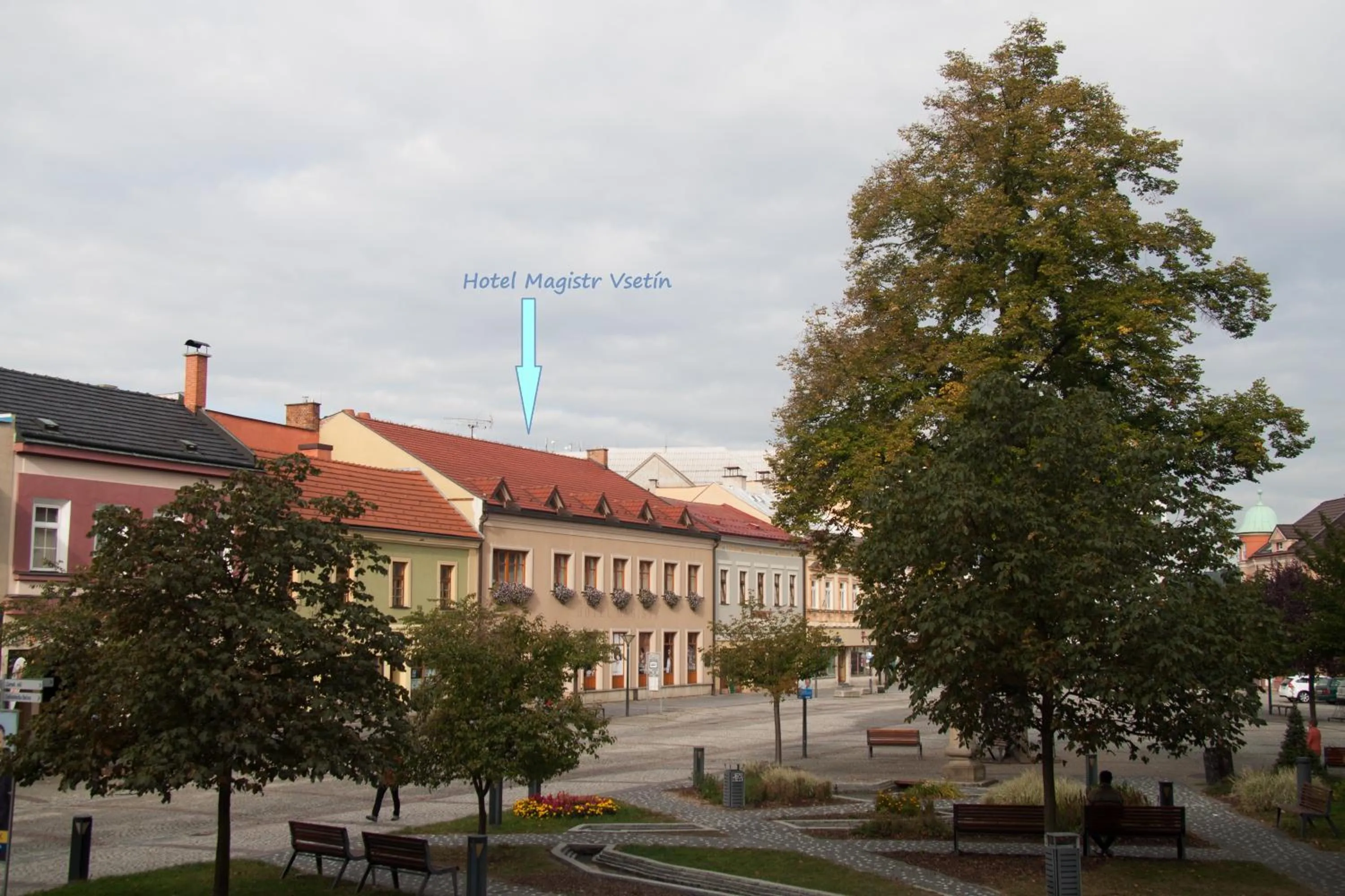 Property building in Hotel MAGISTR Vsetín
