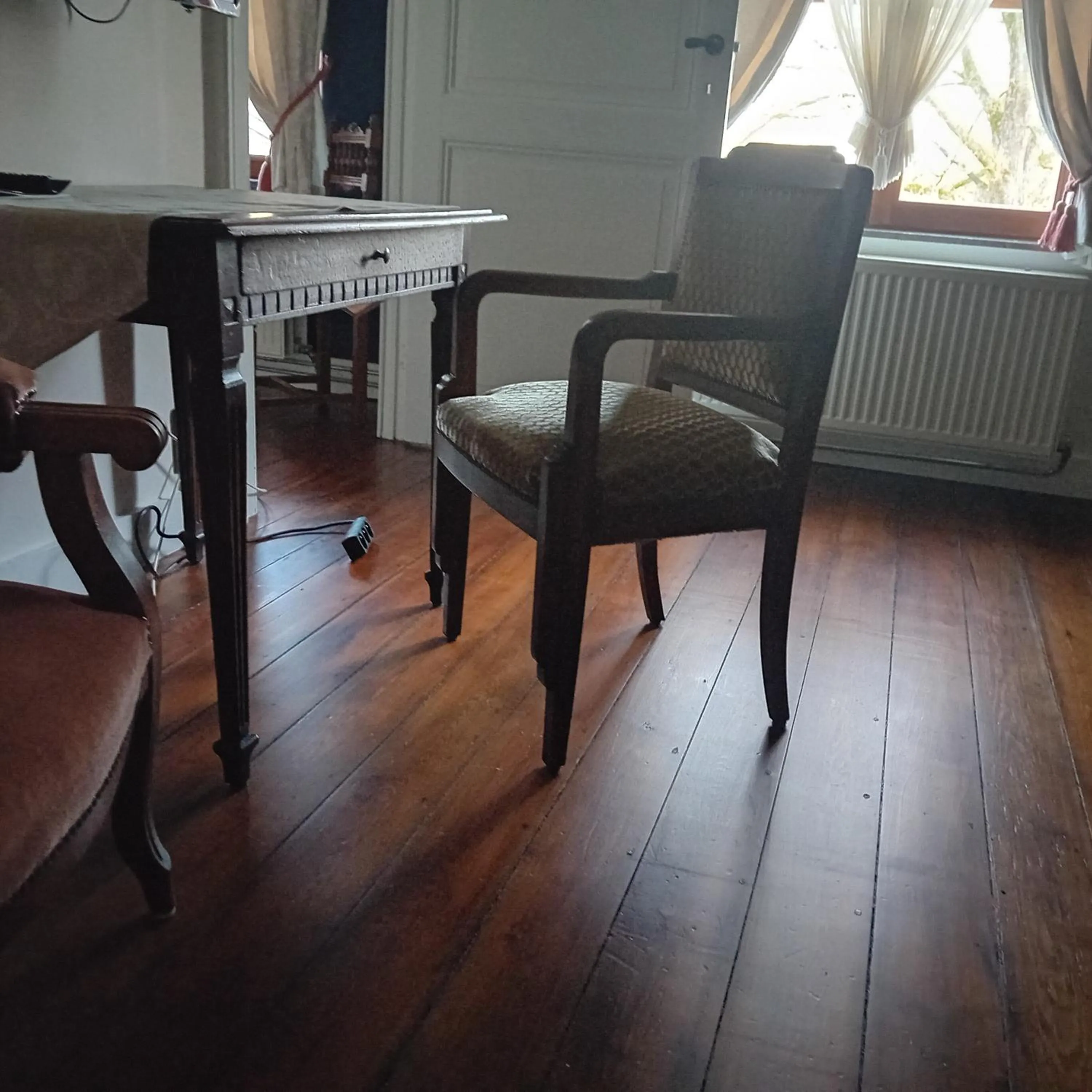 Seating area in Château de Bonne Espérance