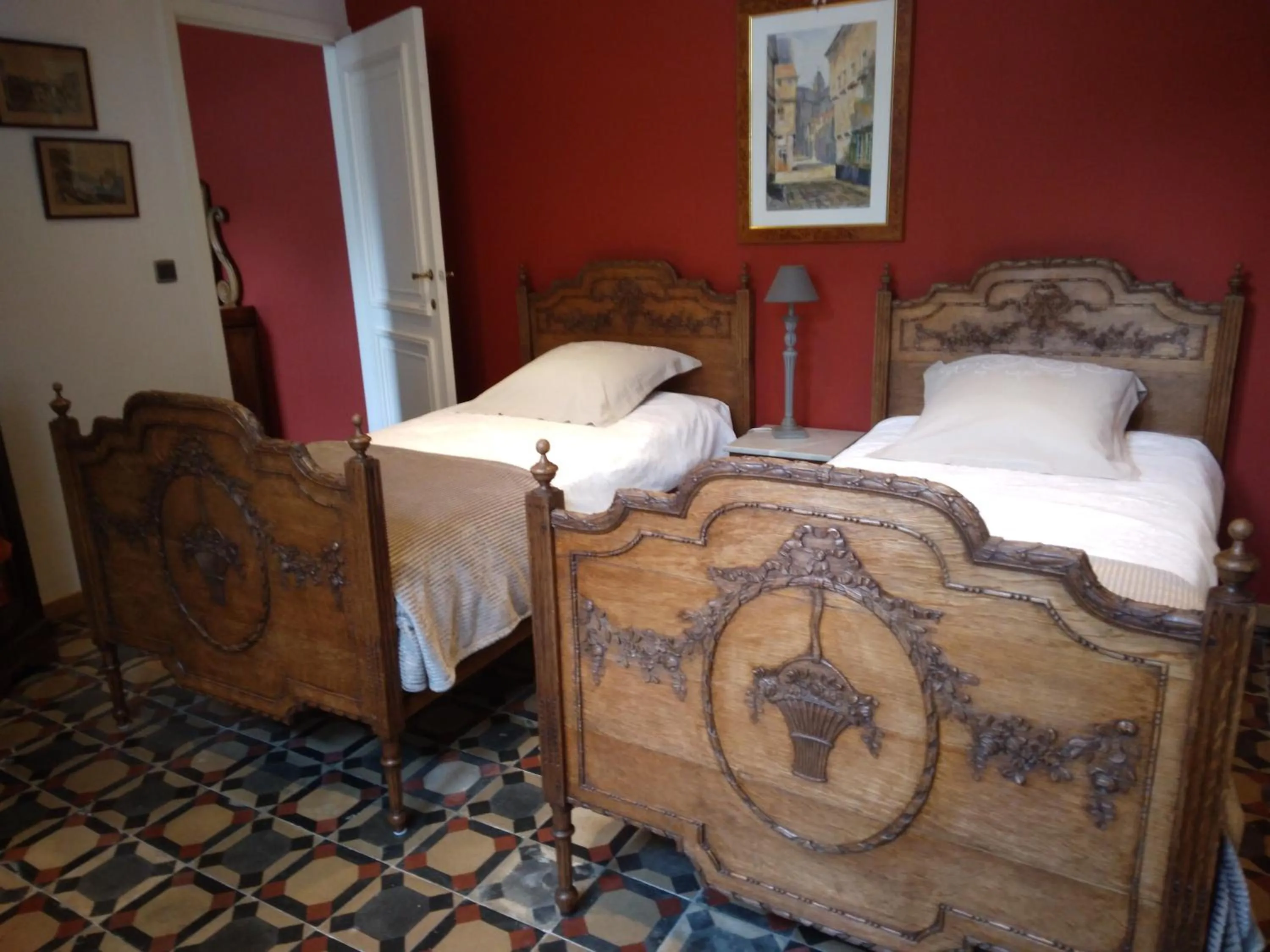 Bed in Château de Bonne Espérance