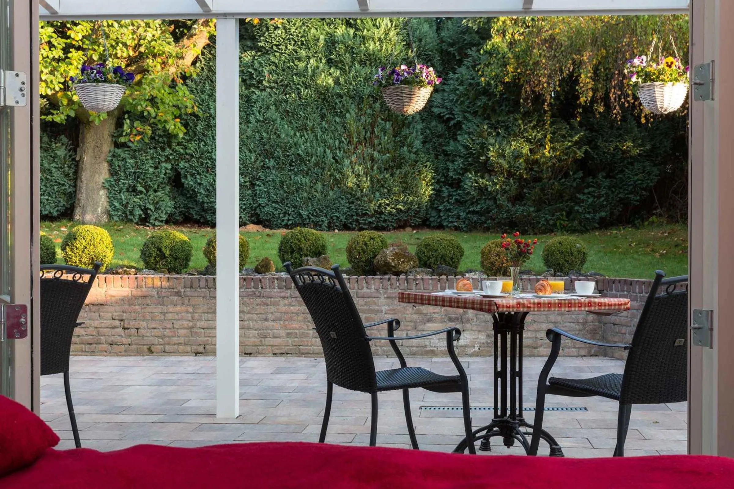 Garden in Baart's Bed and Breakfast