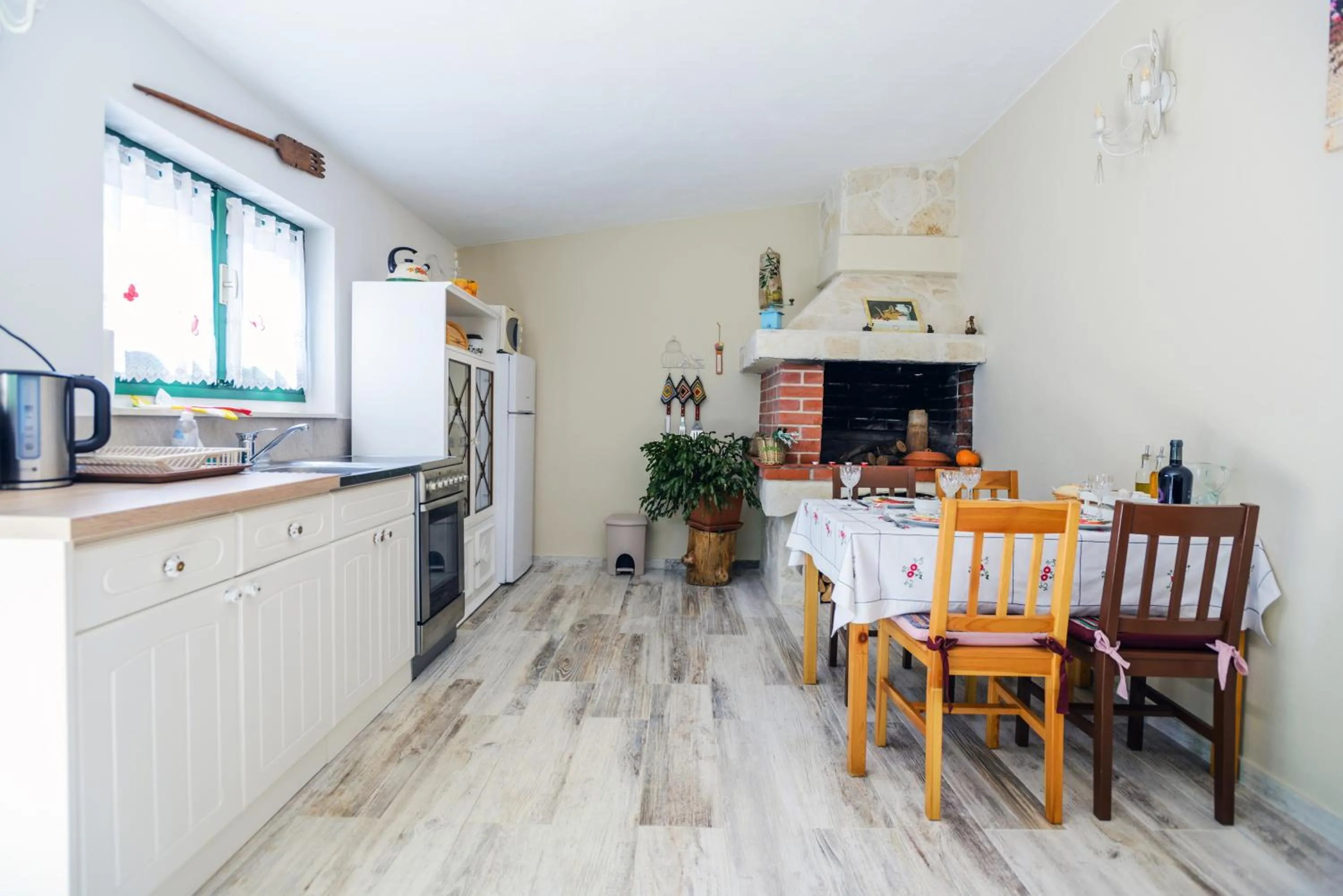 Dining area in Apartment Old Cottage