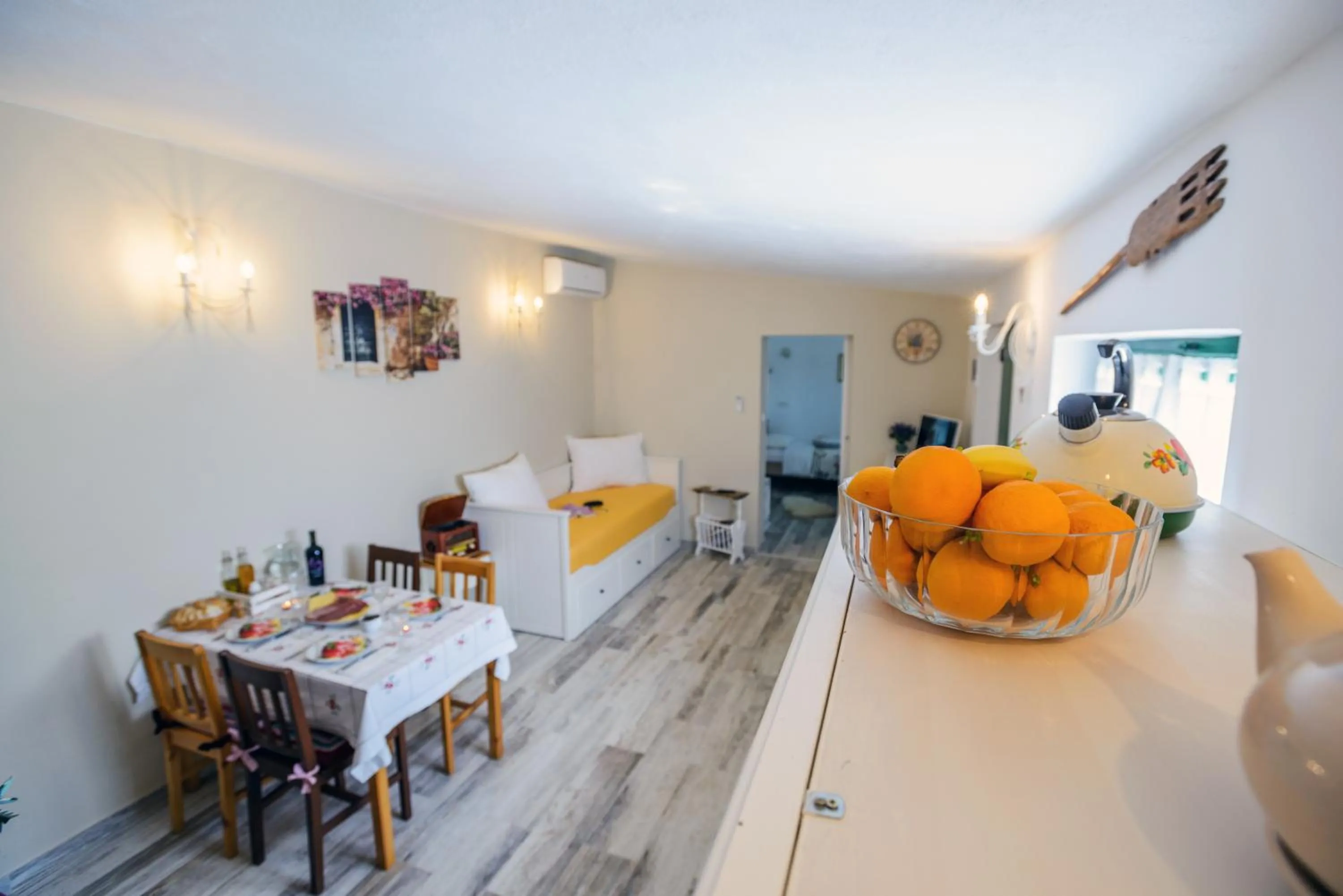 Dining area in Apartment Old Cottage