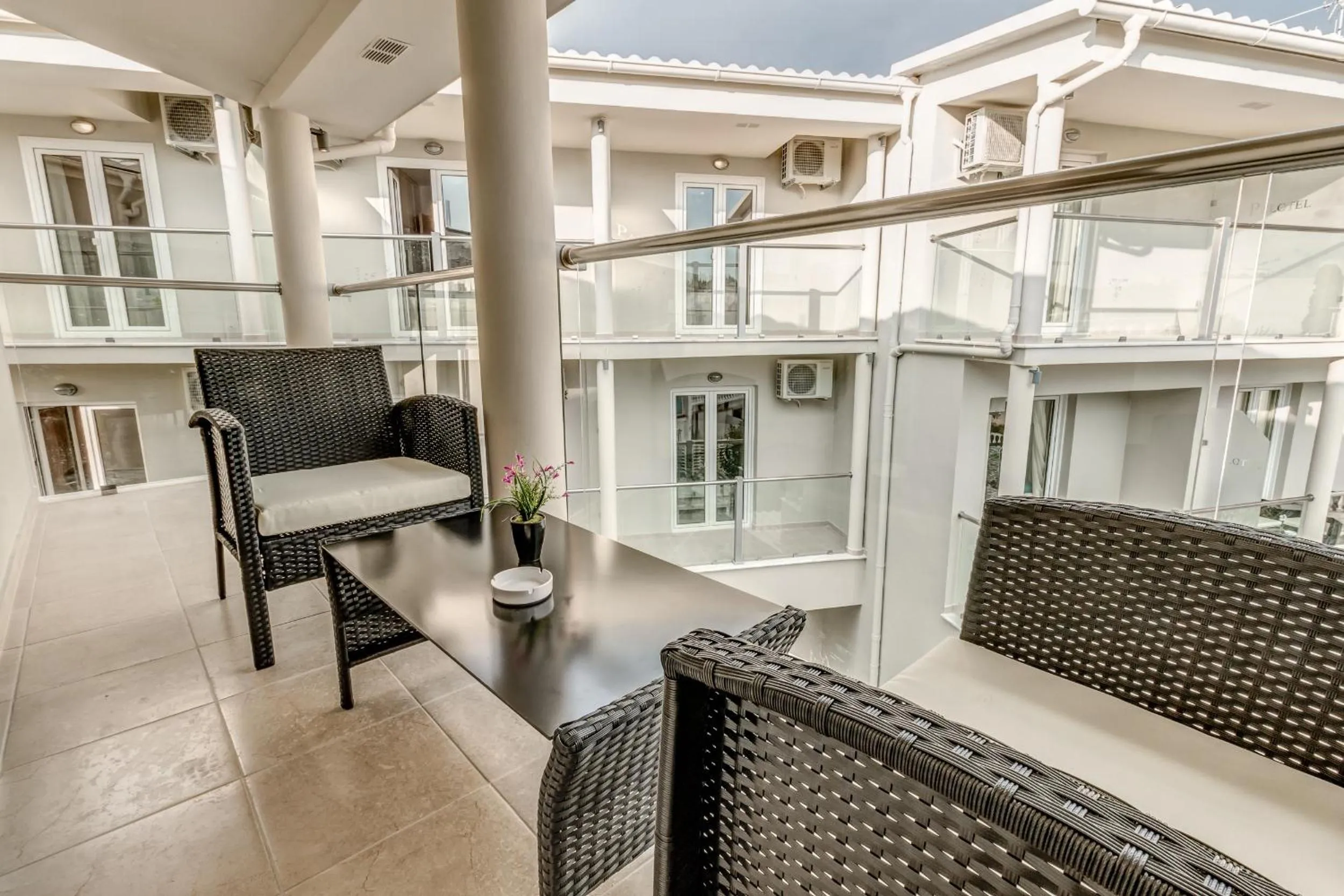 Balcony/Terrace in Palotel Gouvia Hotel