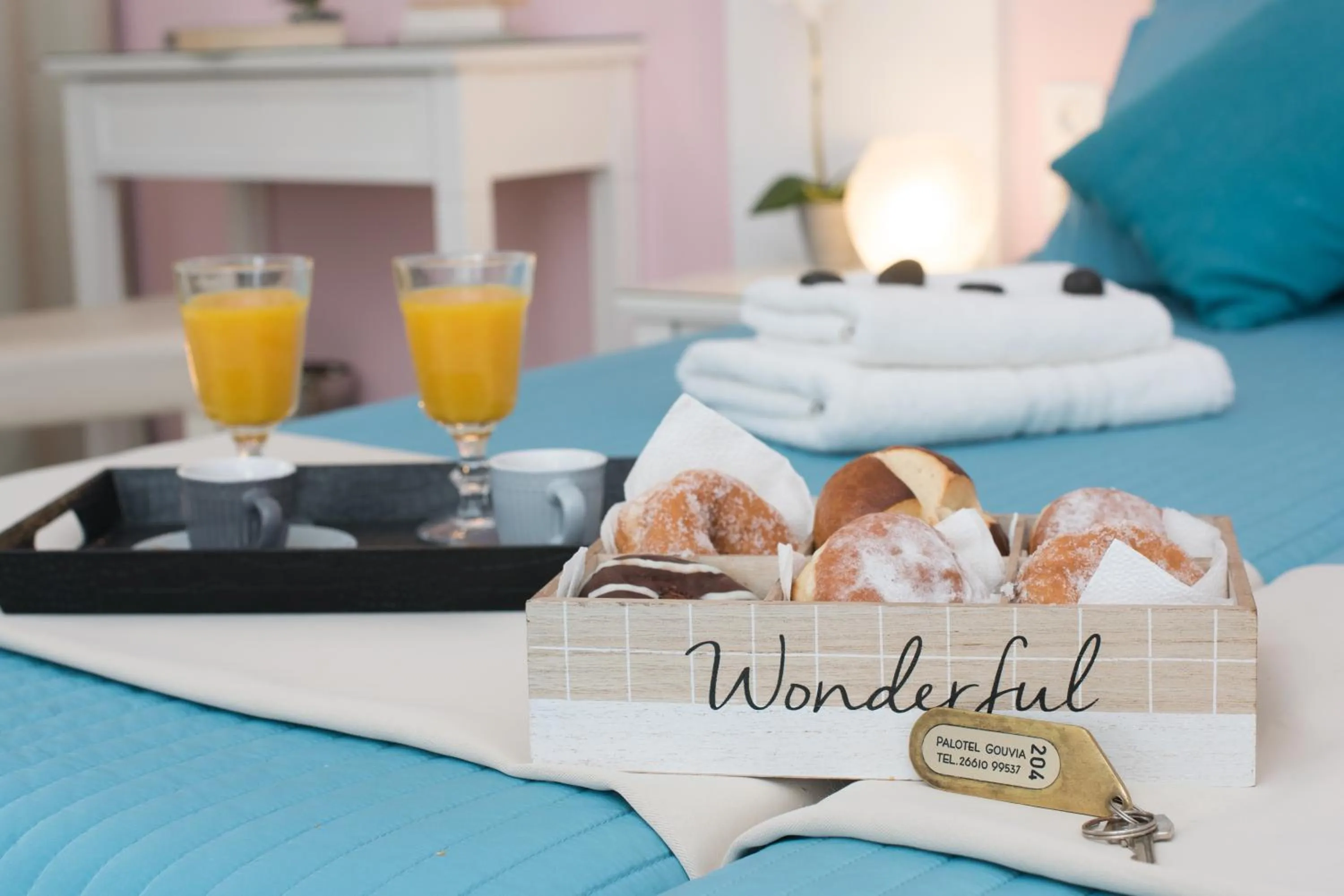 Bedroom, Bed in Palotel Gouvia Hotel