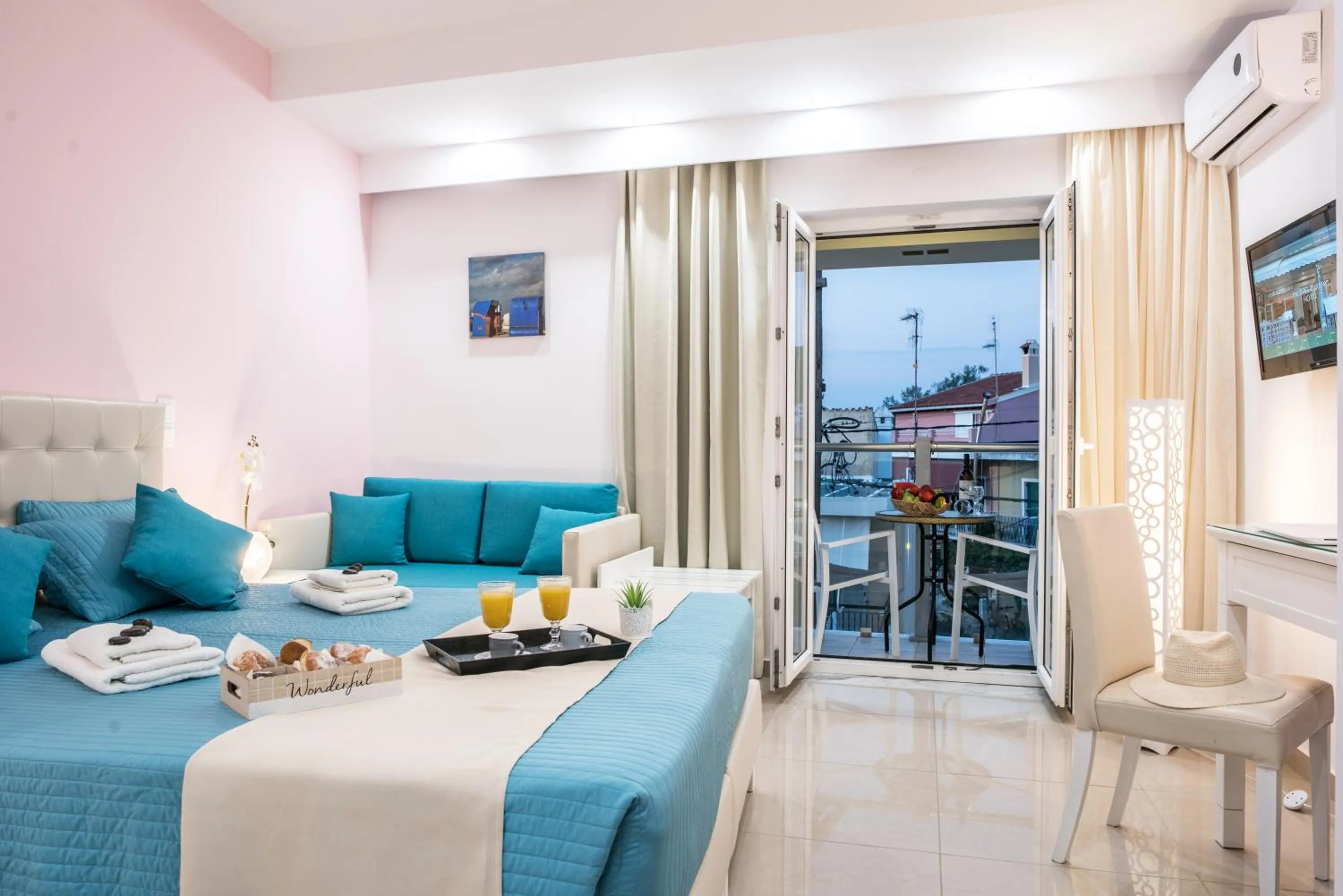 Bedroom in Palotel Gouvia Hotel