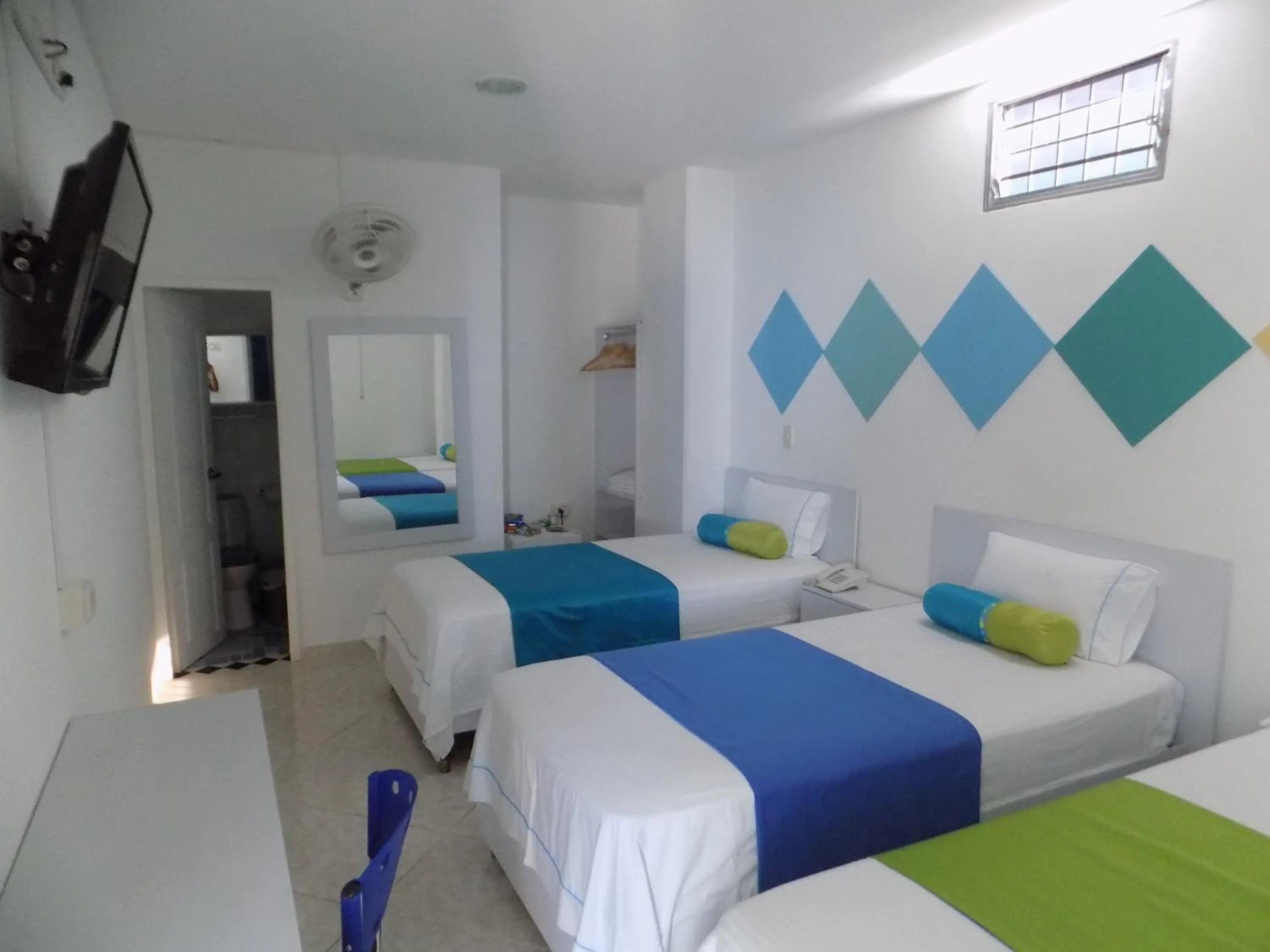 Bedroom, Bed in Hotel Luna Azul