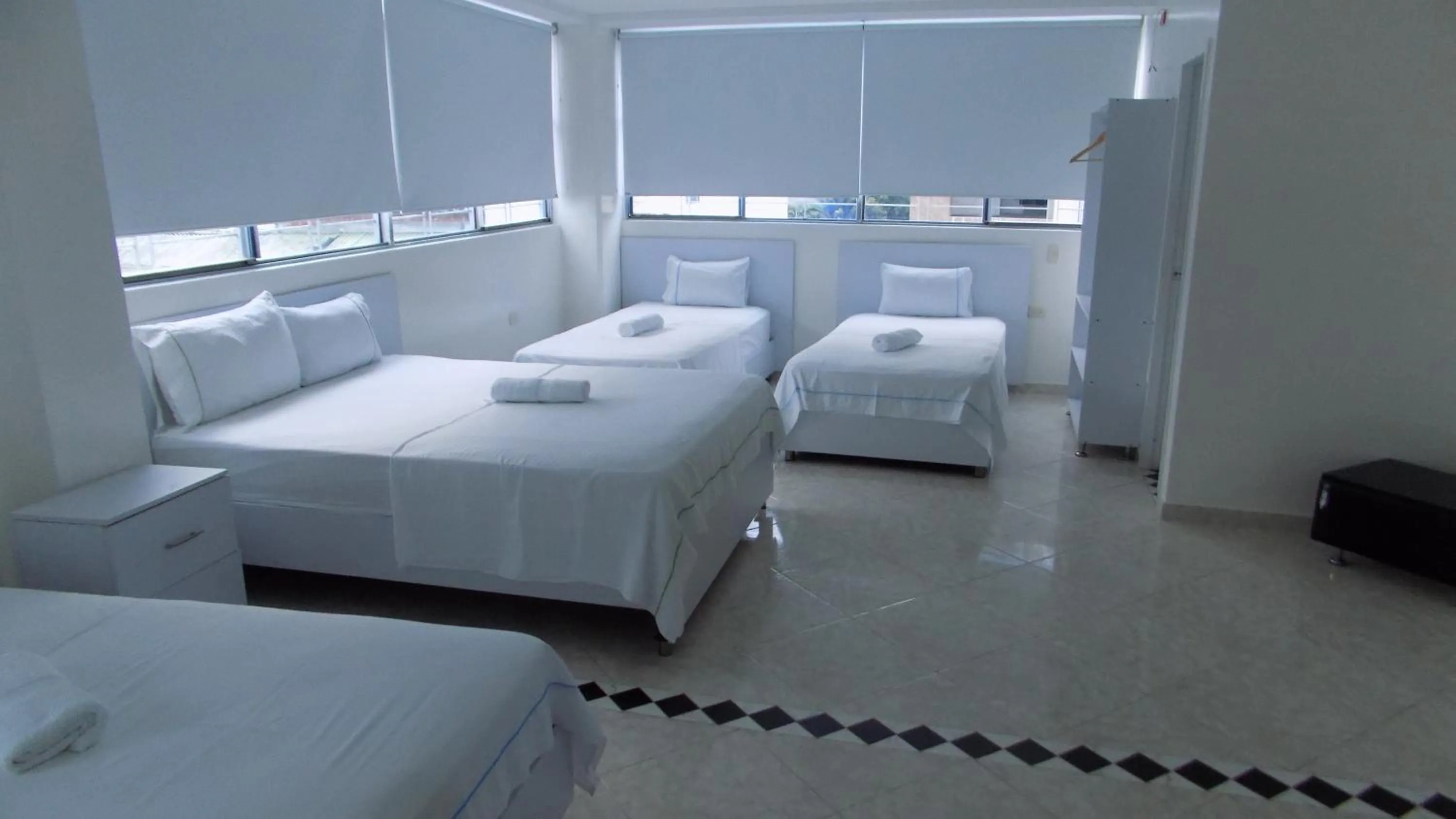 Bedroom, Bed in Hotel Luna Azul