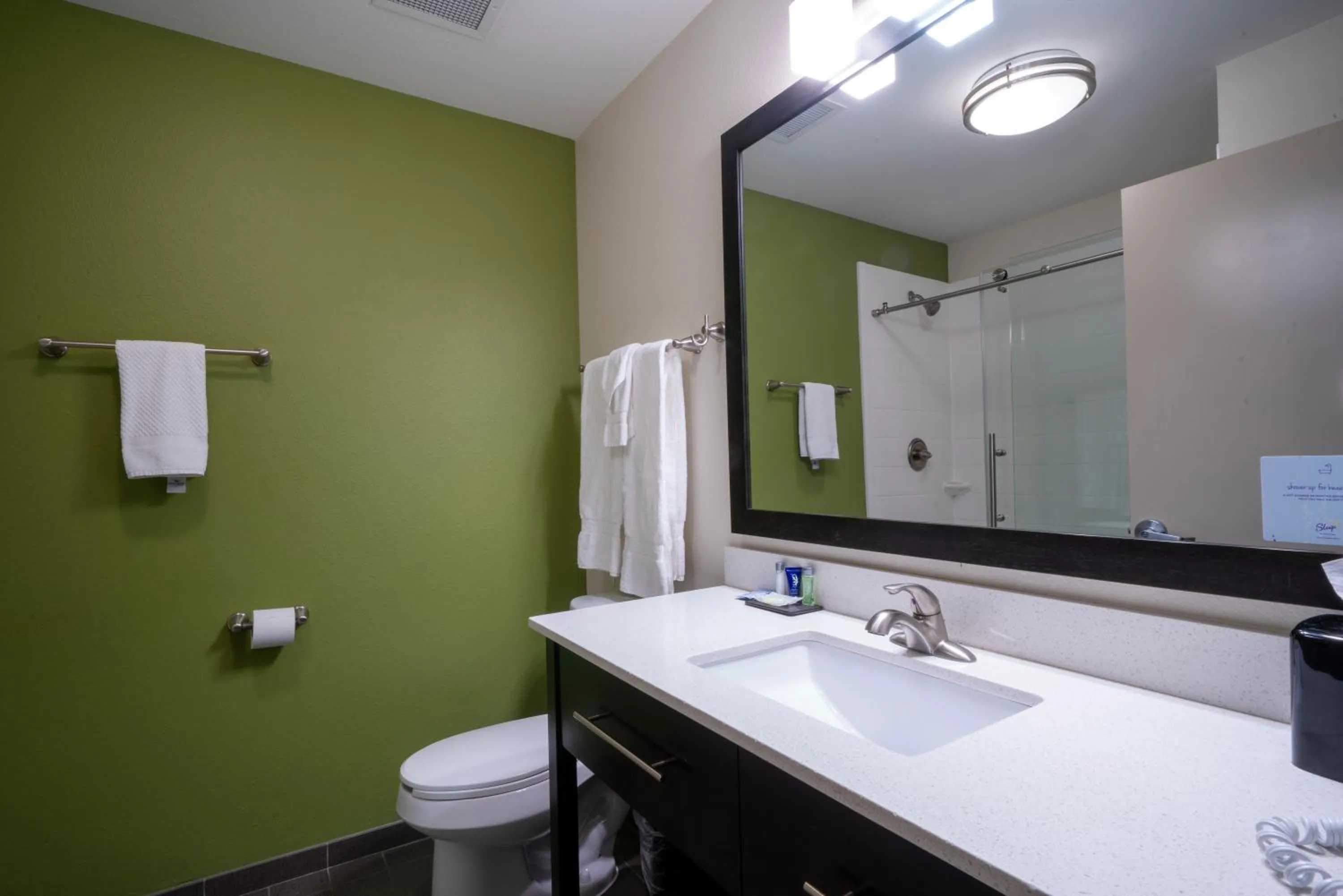 Bathroom in Sleep Inn Dallas Love Field-Medical District